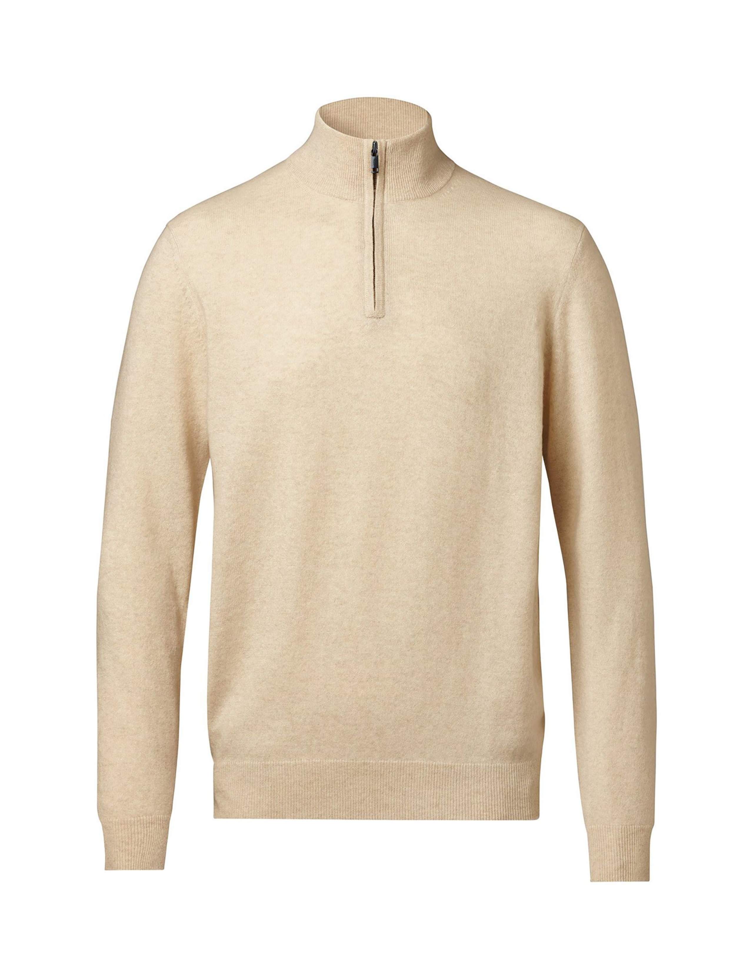 Pure Cashmere Half Zip Jumper 5 of 5