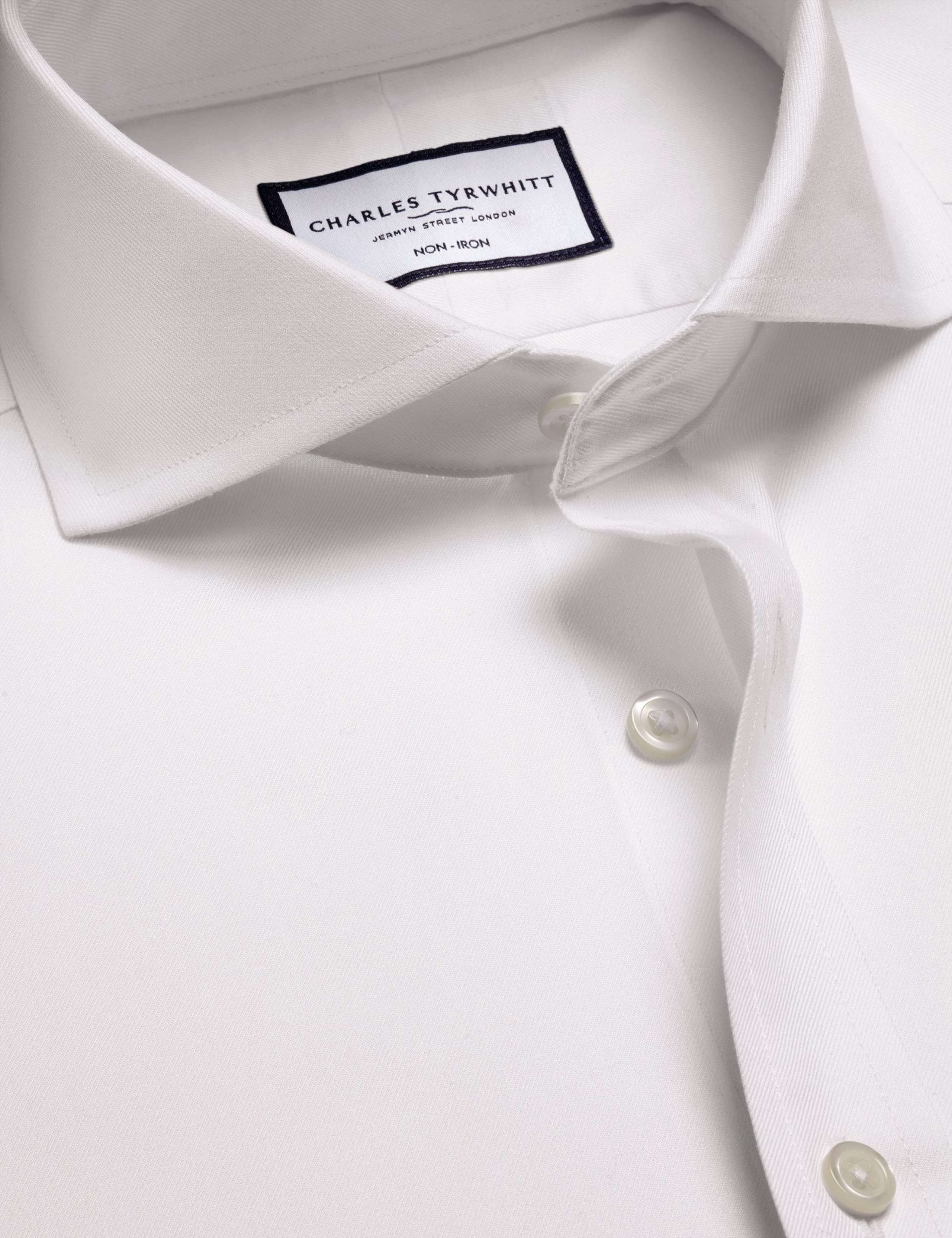 Slim Fit Non Iron Pure Cotton Shirt 3 of 6