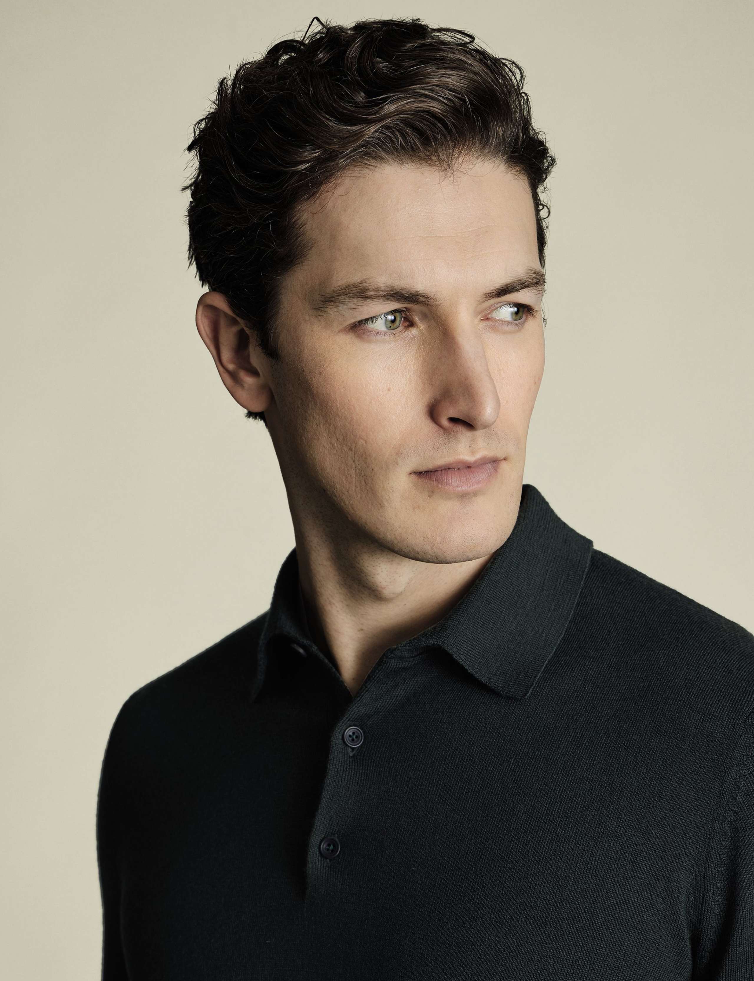 Pure Merino Wool Collared Neck Jumper 2 of 5