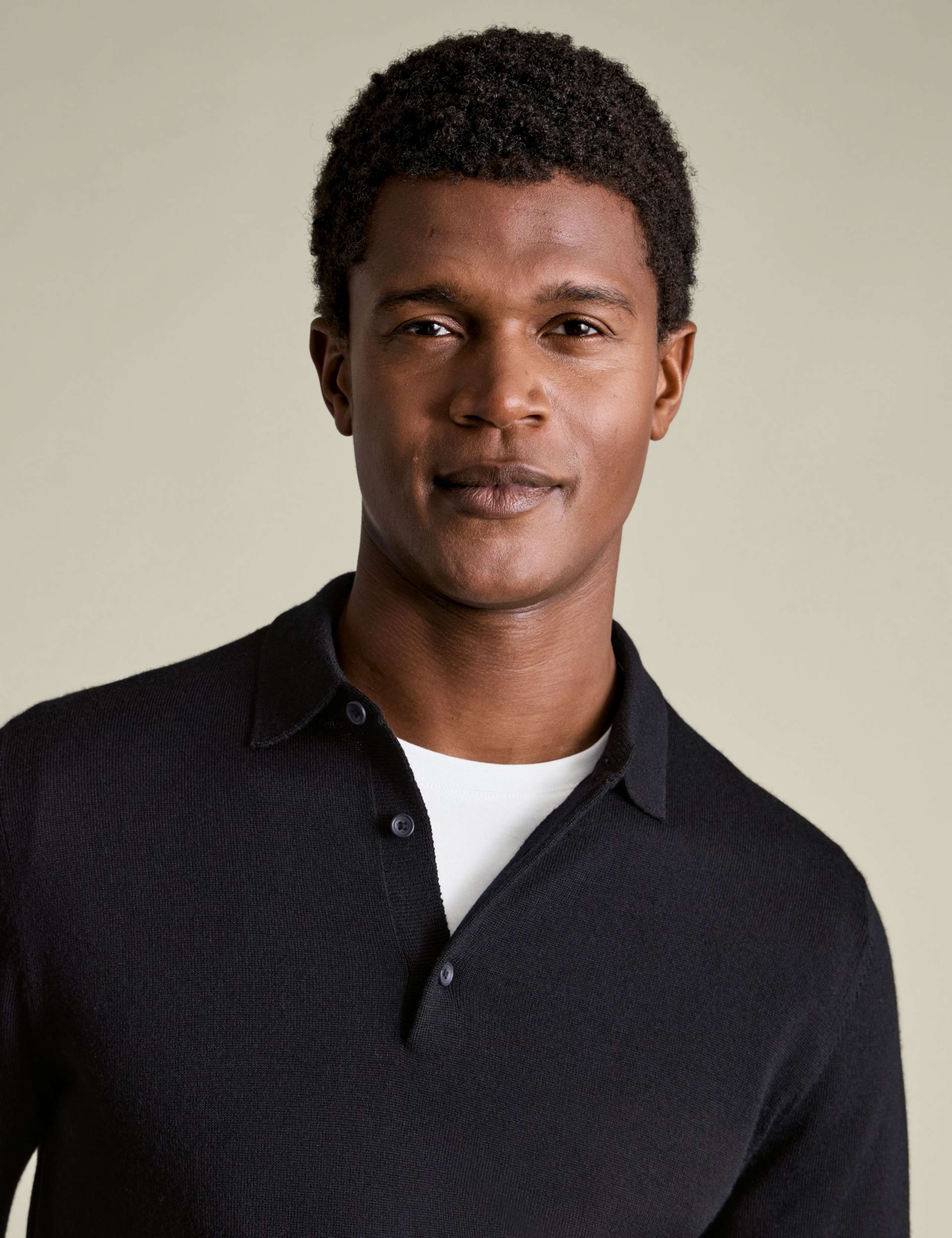 Pure Merino Wool Collared Neck Jumper 3 of 5