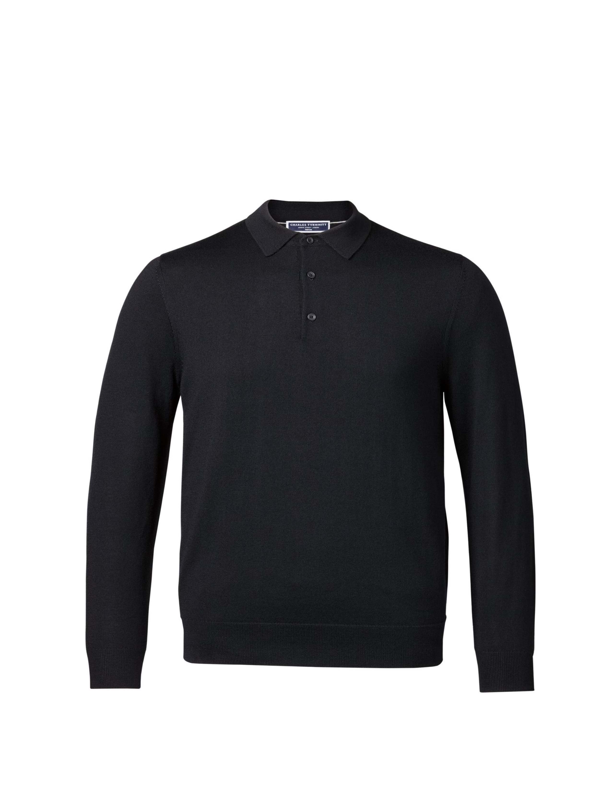 Pure Merino Wool Collared Neck Jumper 2 of 5