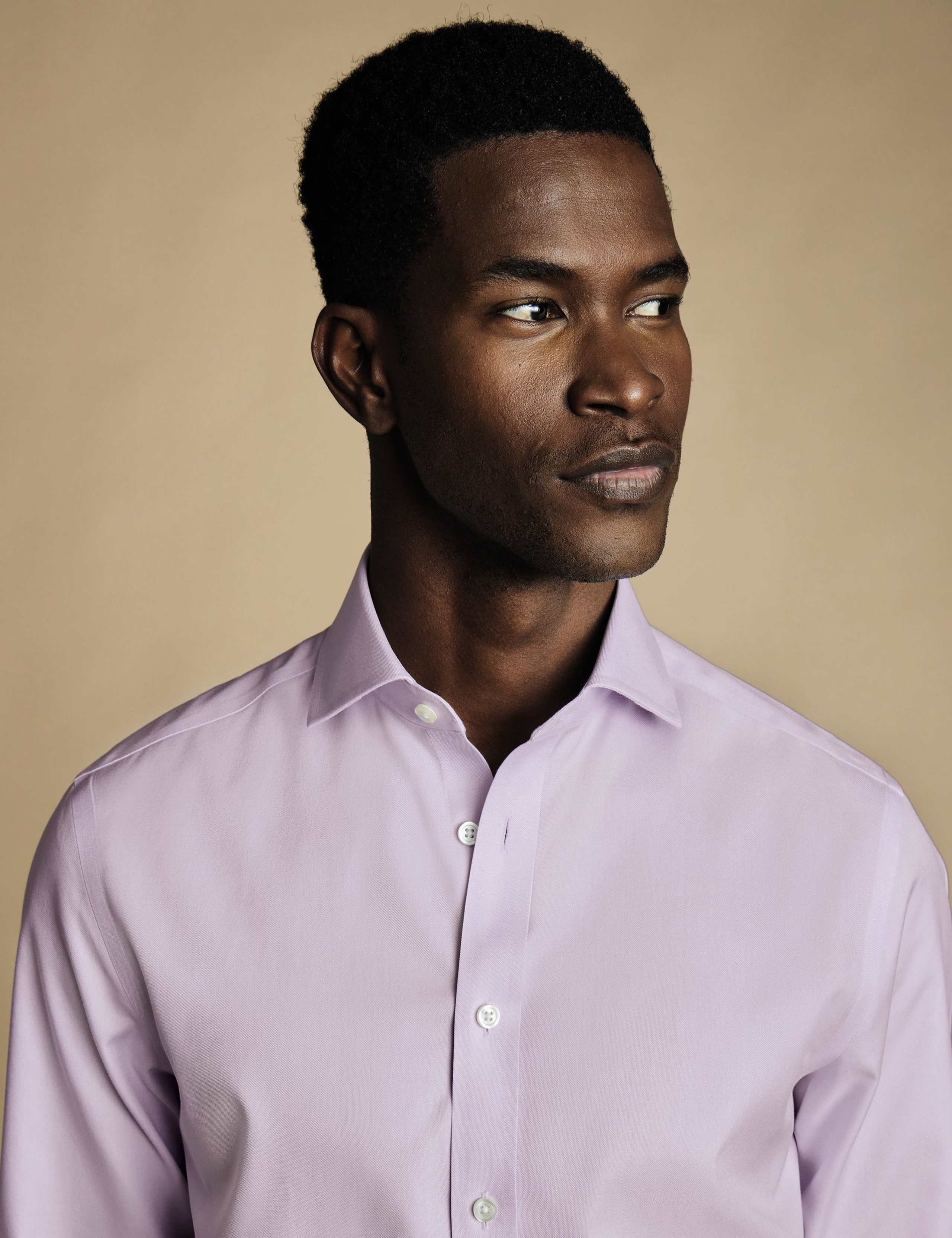 Slim Fit Non Iron Pure Cotton Shirt 2 of 6