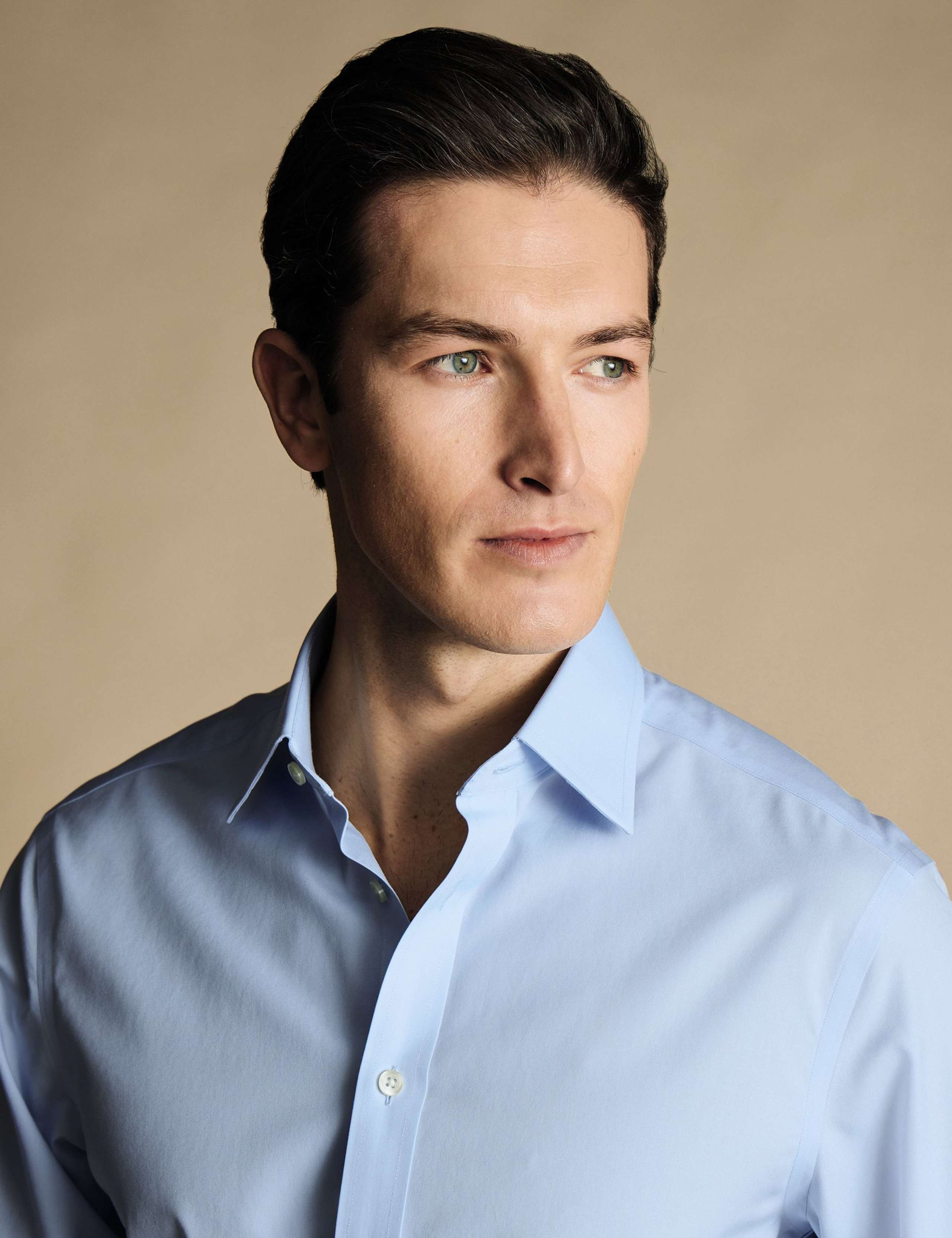 Slim Fit Non Iron Pure Cotton Shirt 2 of 6