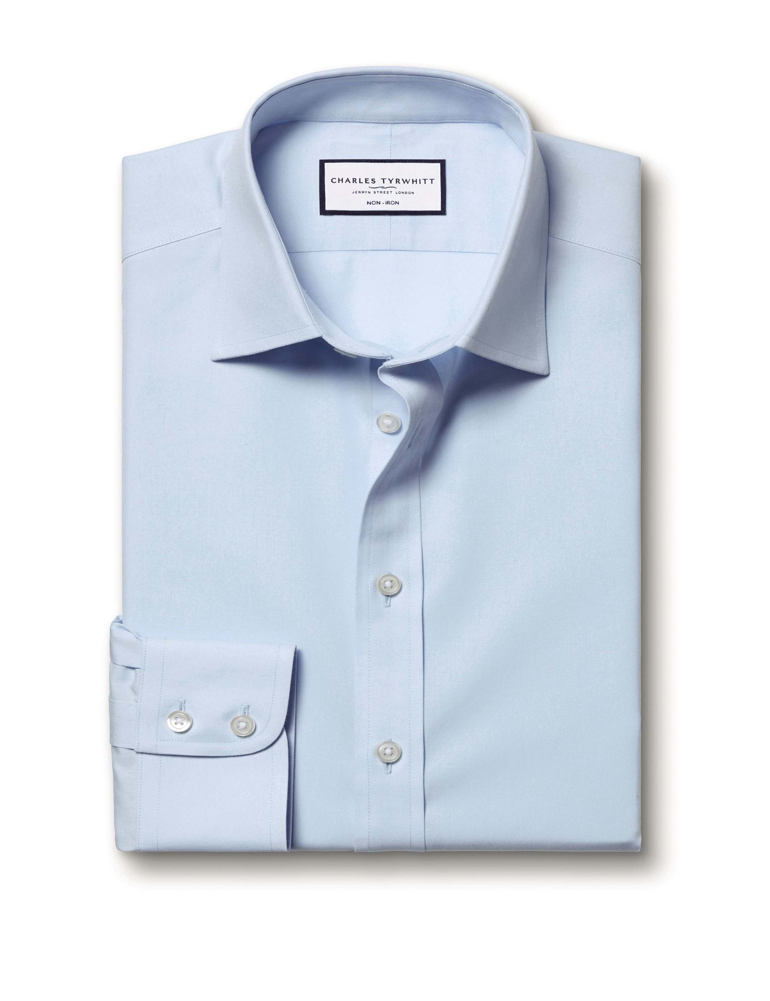 Slim Fit Non Iron Pure Cotton Shirt 6 of 6