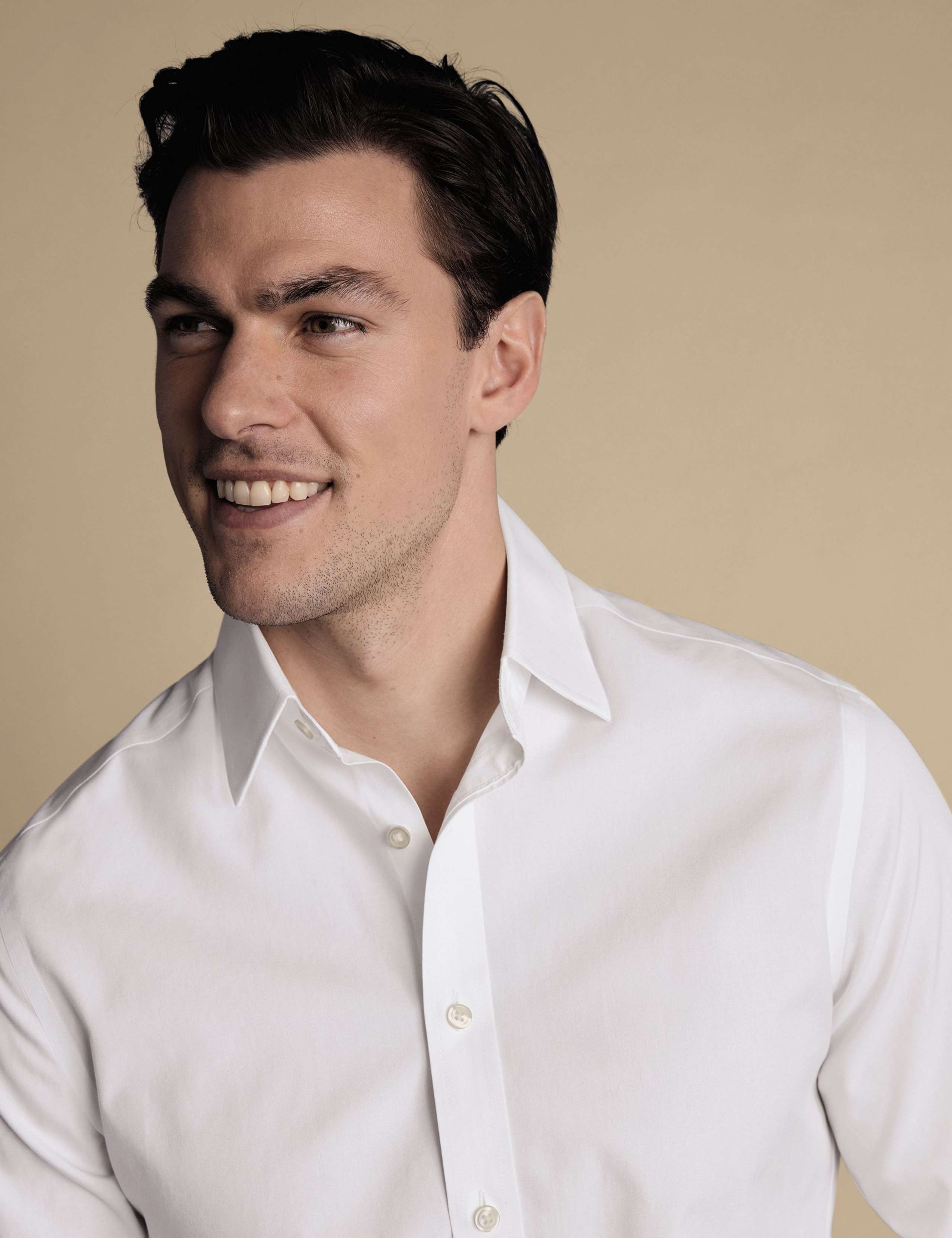 Slim Fit Non Iron Pure Cotton Shirt 2 of 6