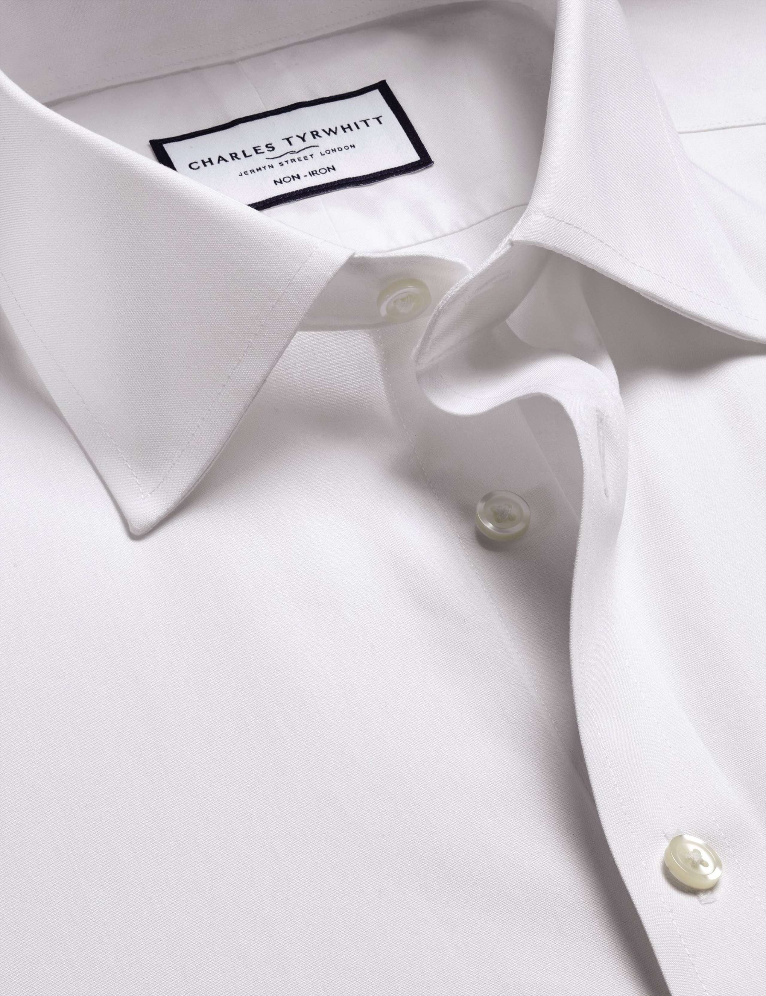 Slim Fit Non Iron Pure Cotton Shirt 3 of 6