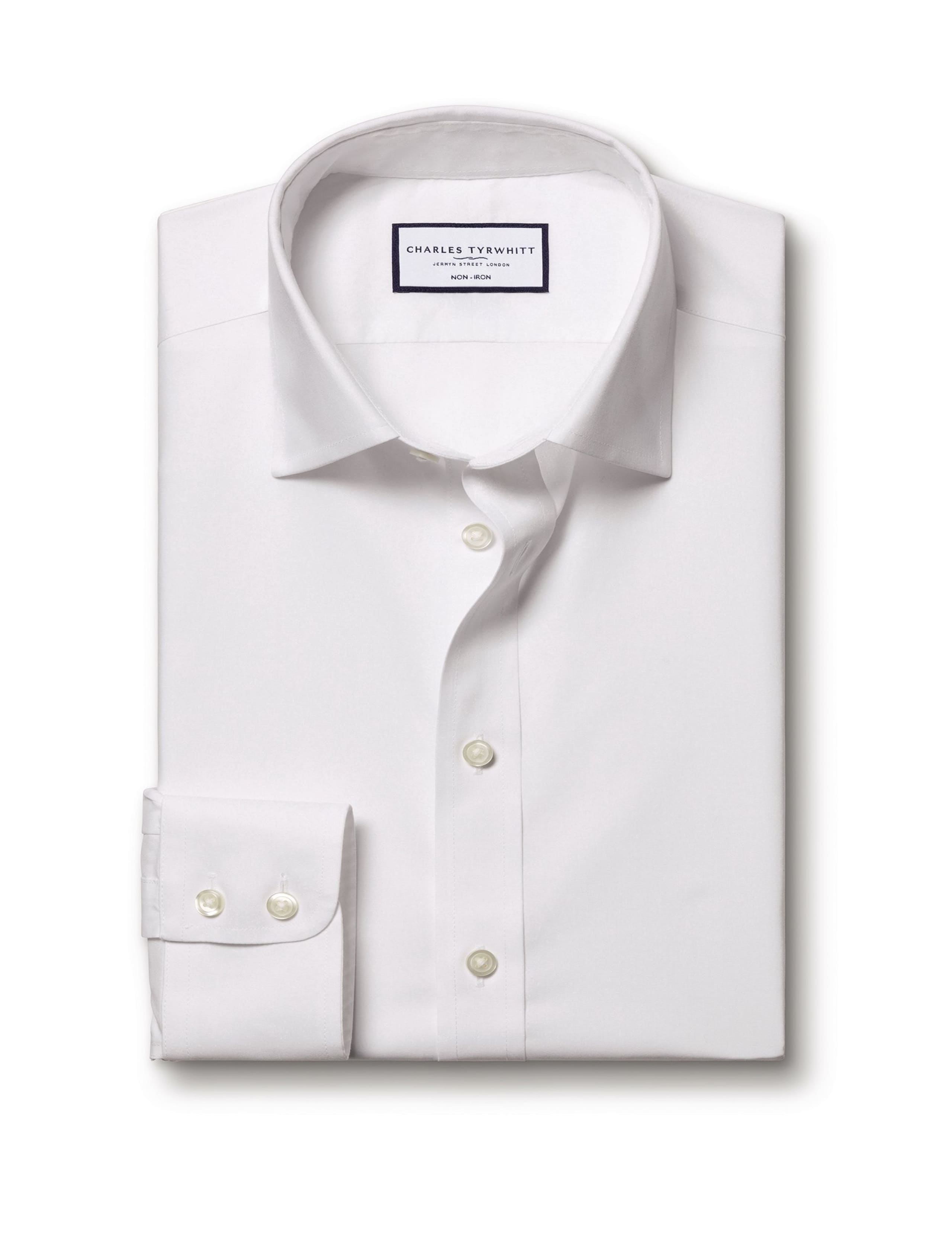 Slim Fit Non Iron Pure Cotton Shirt 6 of 6
