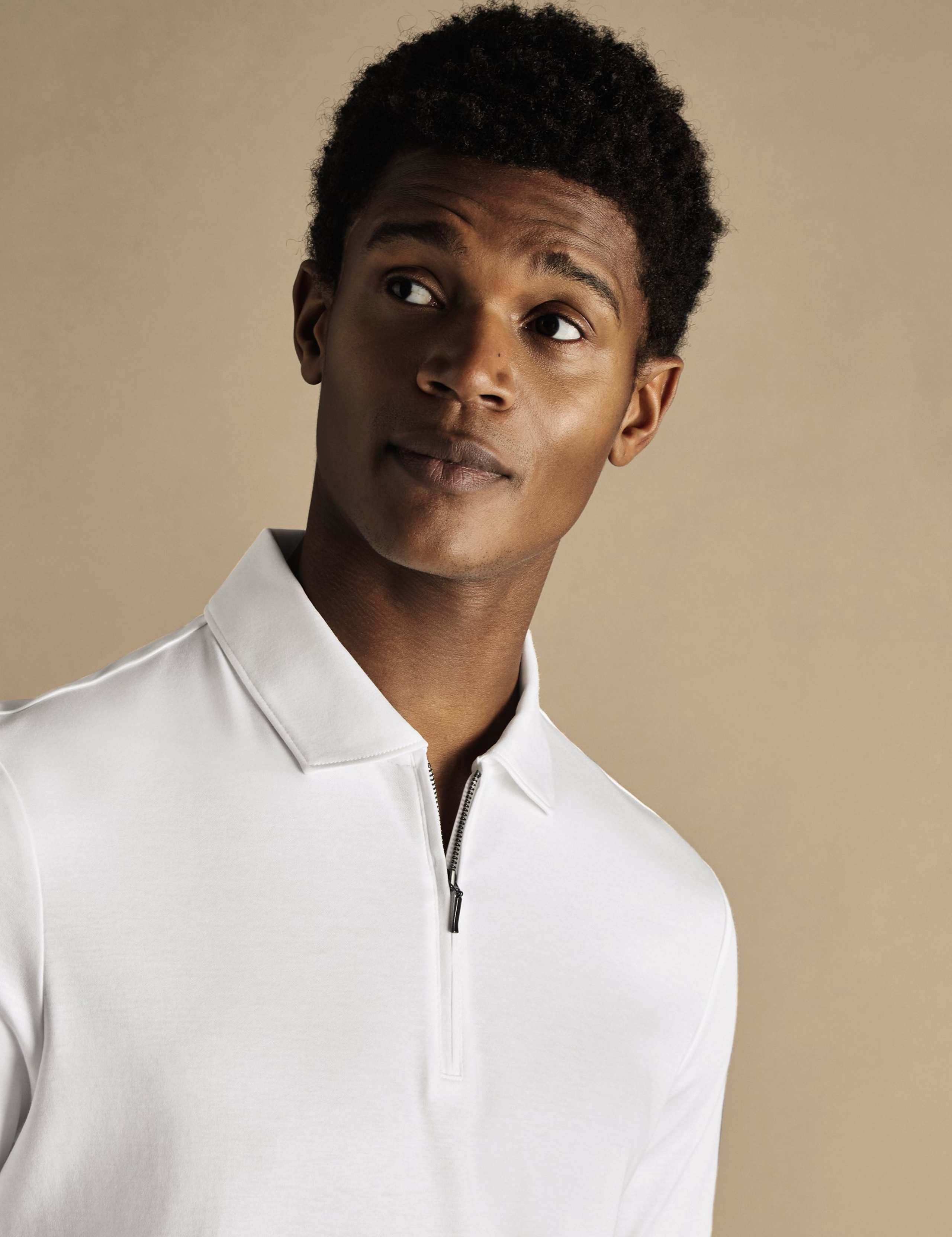 Half Zip Jersey Polo Shirt 2 of 5