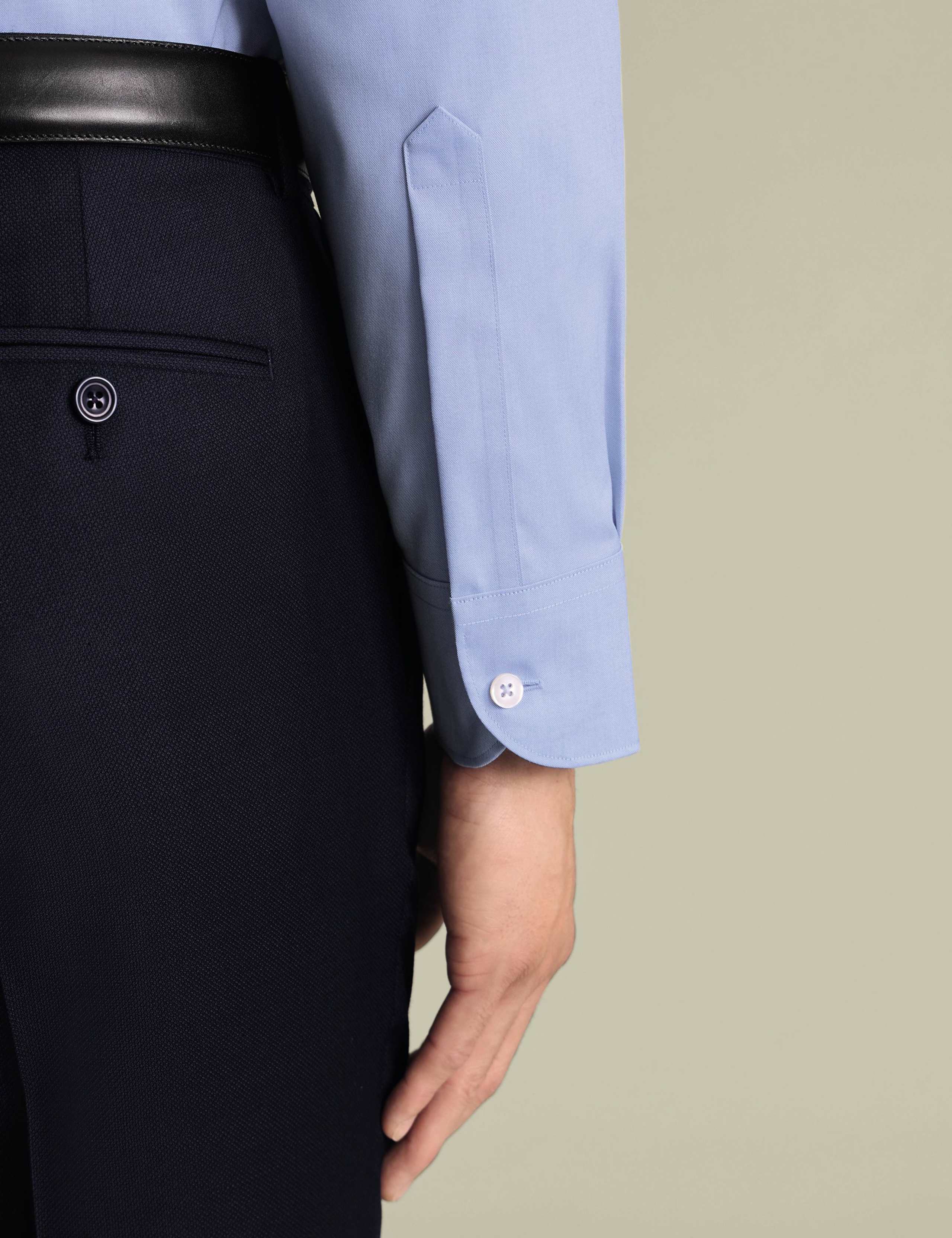 Regular Fit Non Iron Pure Cotton Oxford Shirt 4 of 4