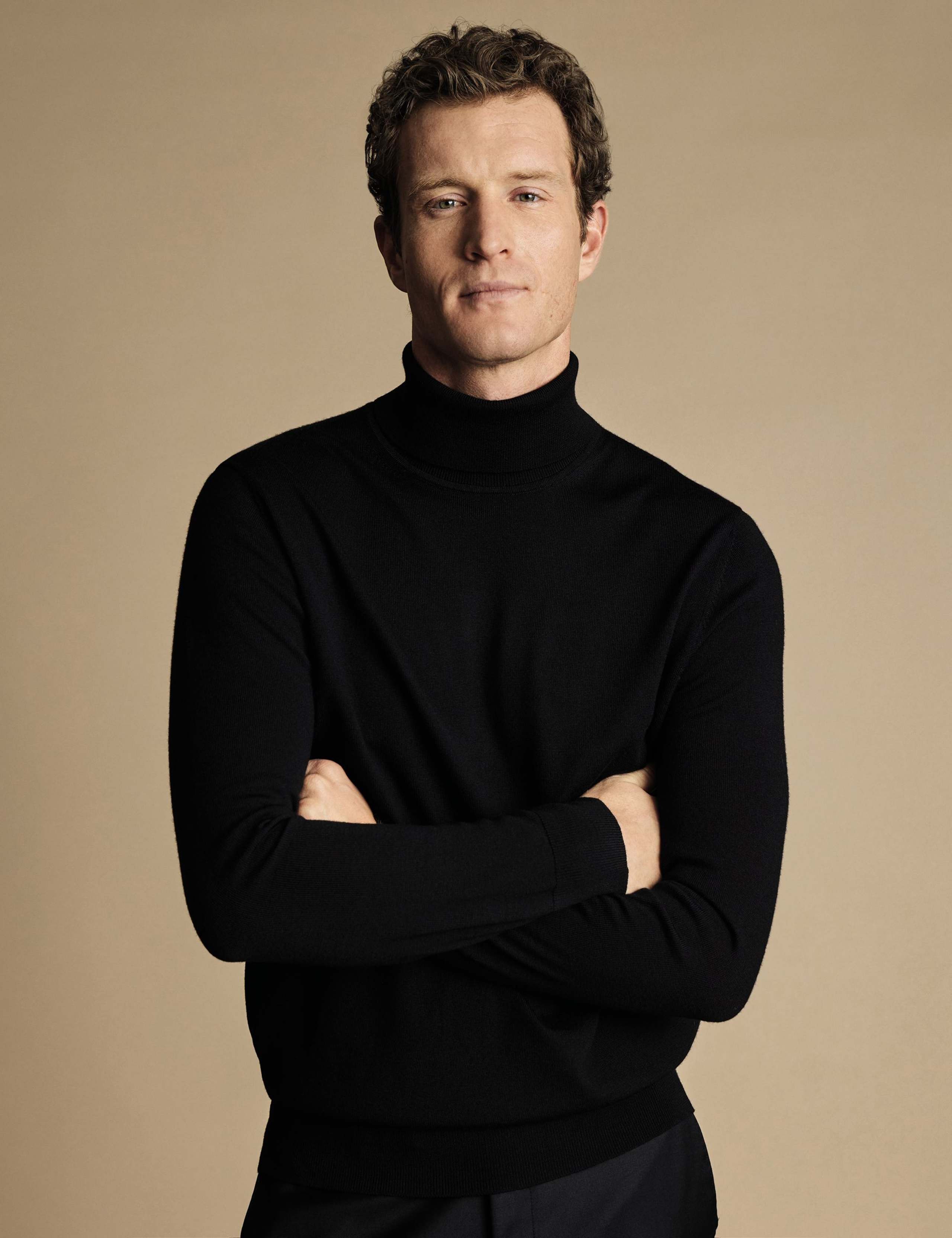 Pure Merino Wool Roll Neck Jumper 2 of 5