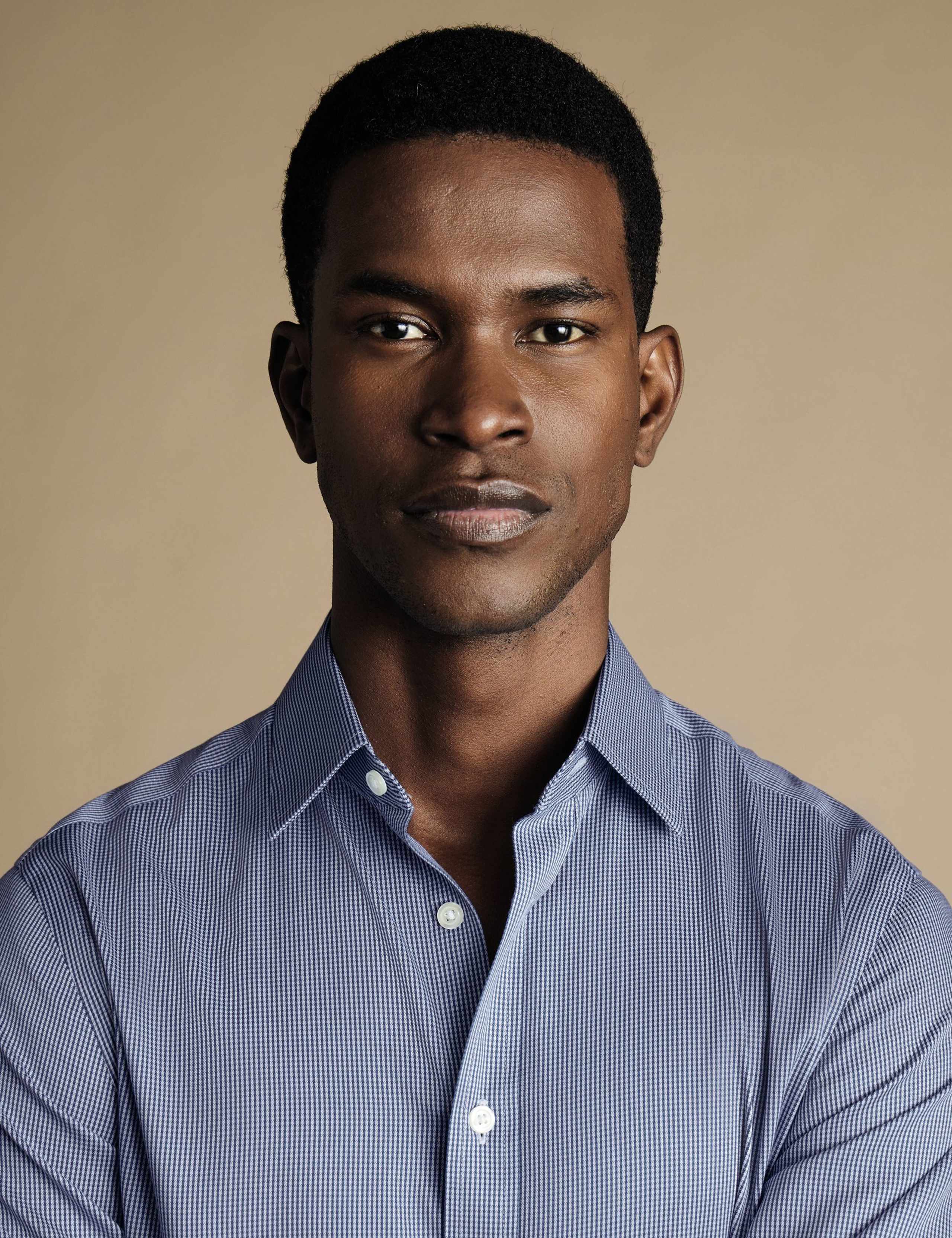 Slim Fit Non Iron Puppytooth Shirt 2 of 6