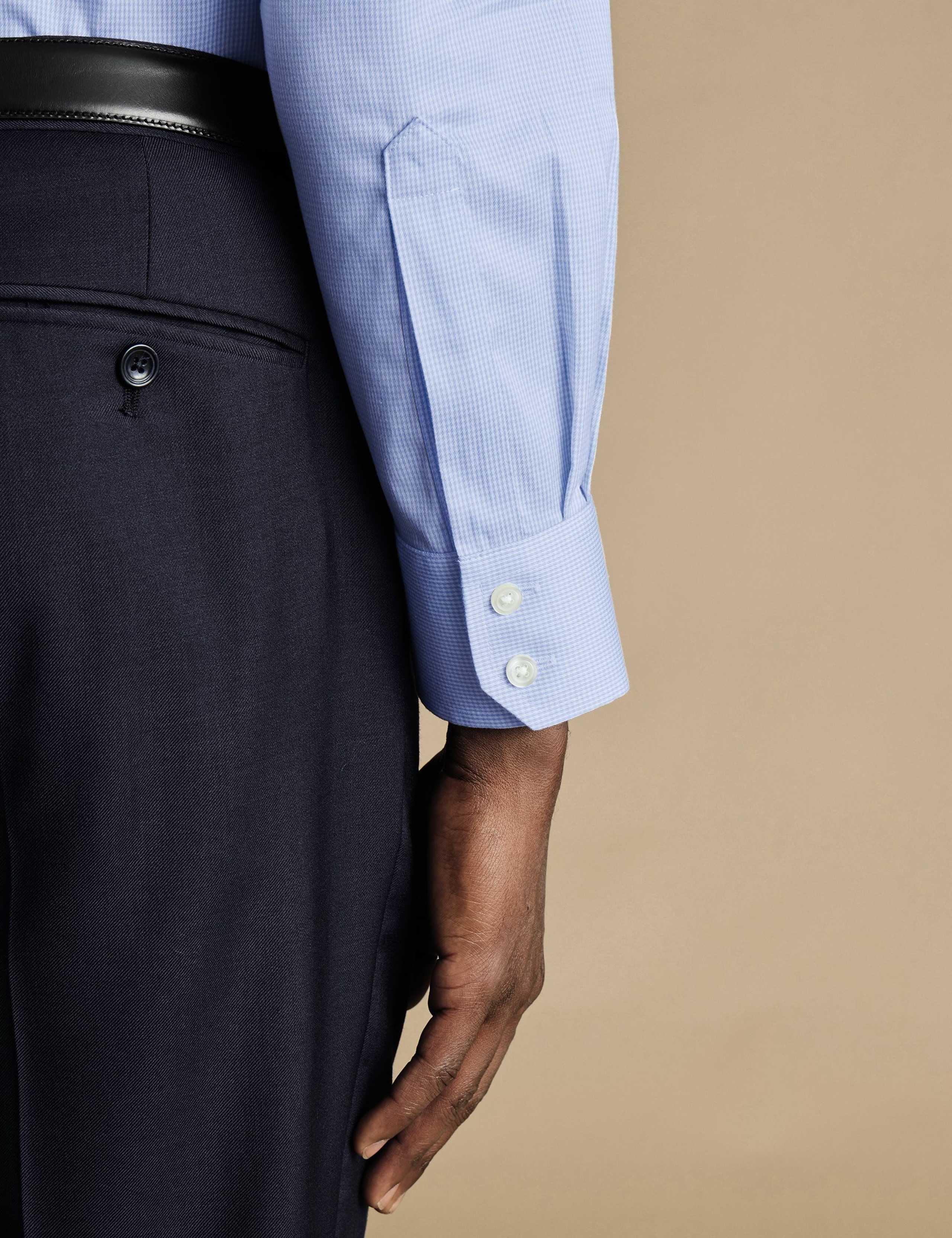 Slim Fit Non Iron Puppytooth Shirt 5 of 6