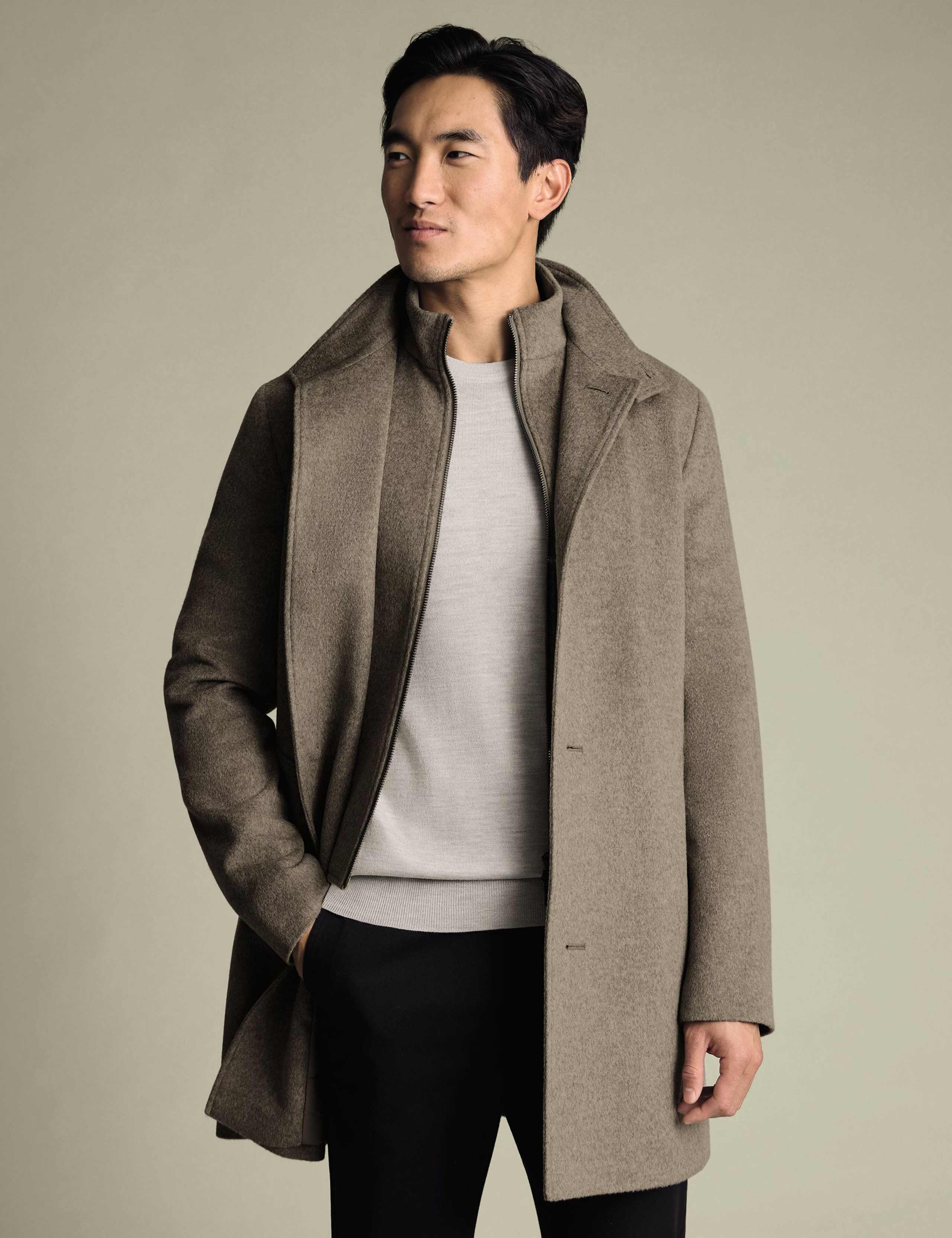 Pure Wool Overcoat 1 of 7