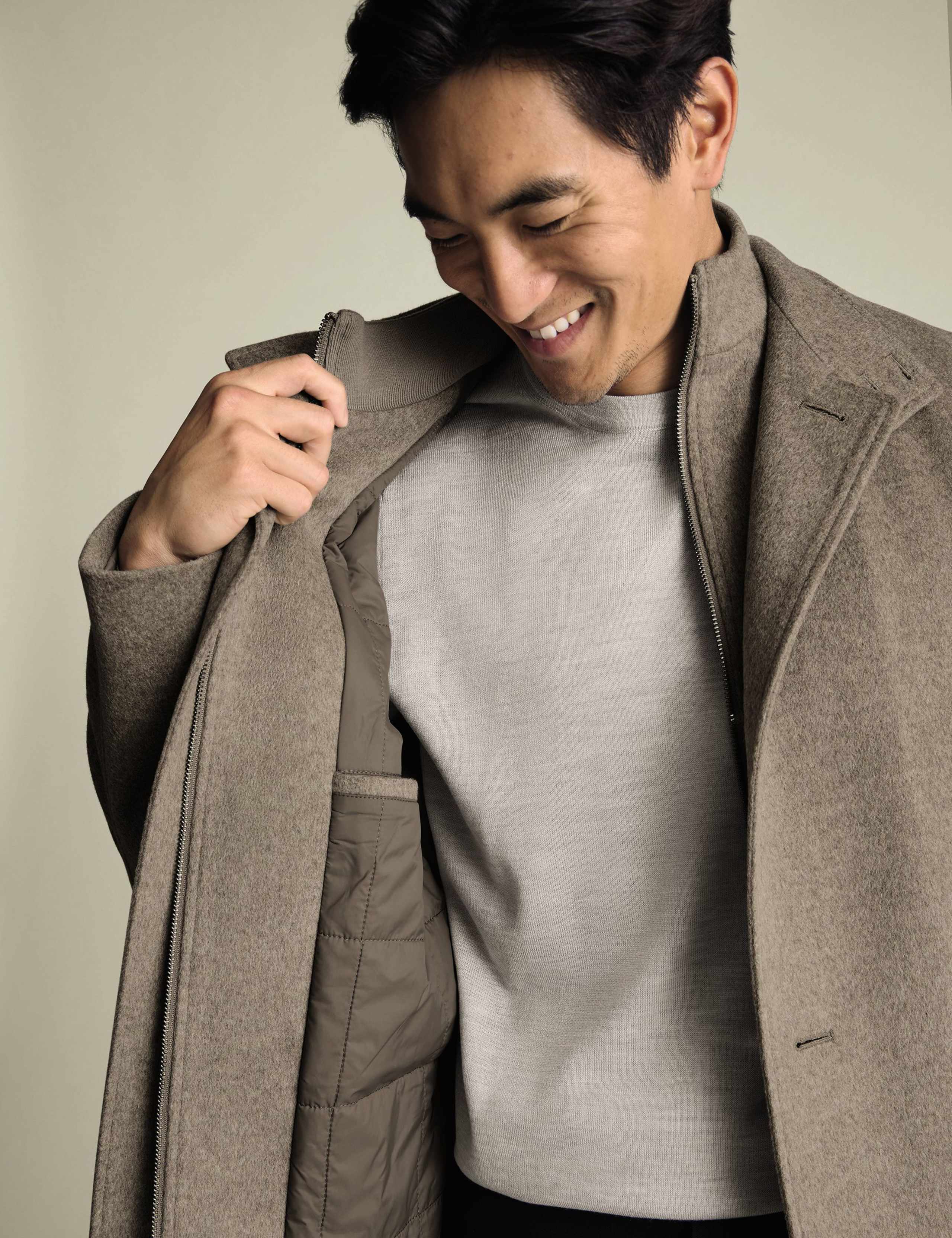 Pure Wool Overcoat 3 of 7