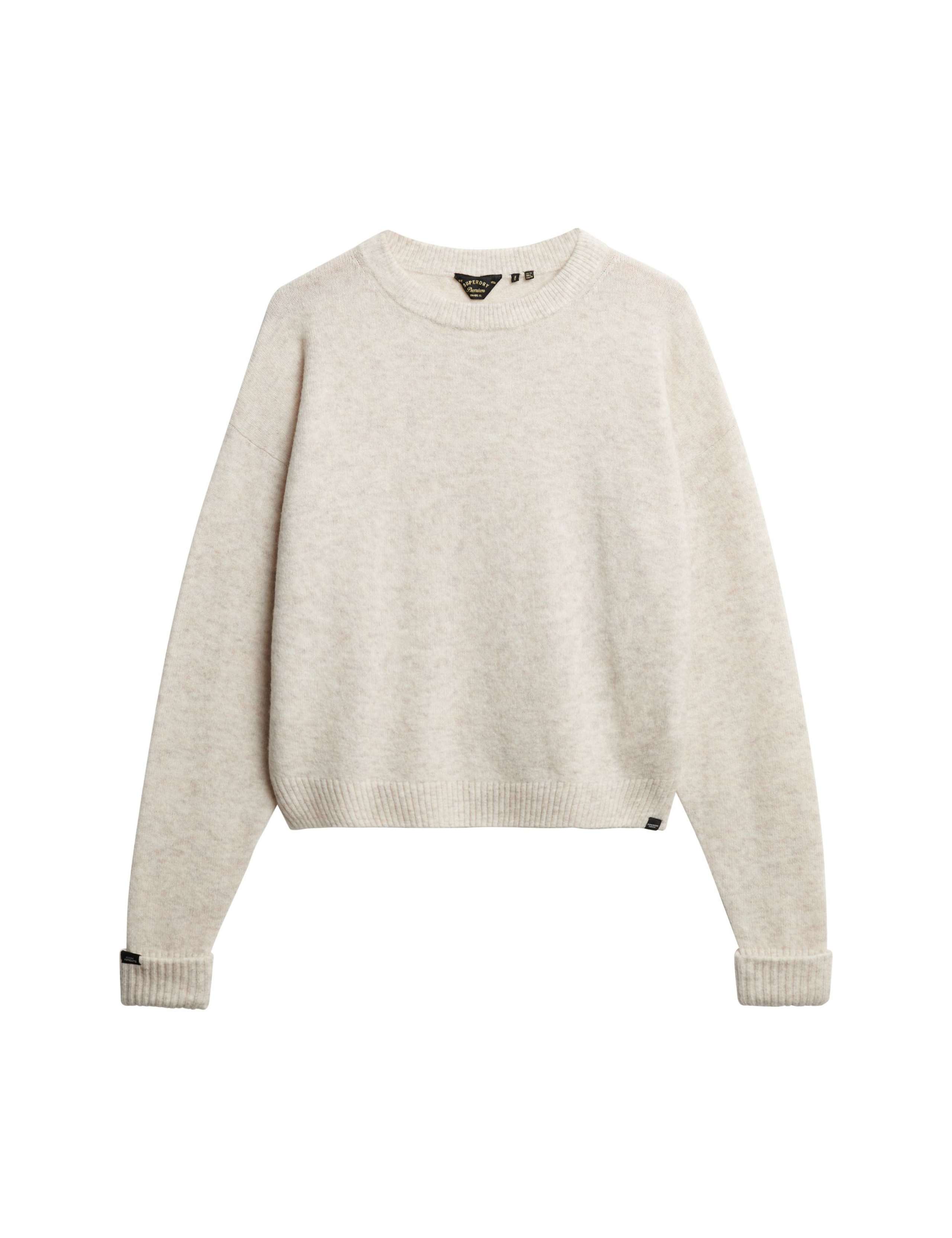 Crew Neck Oversized Jumper with Wool 2 of 7