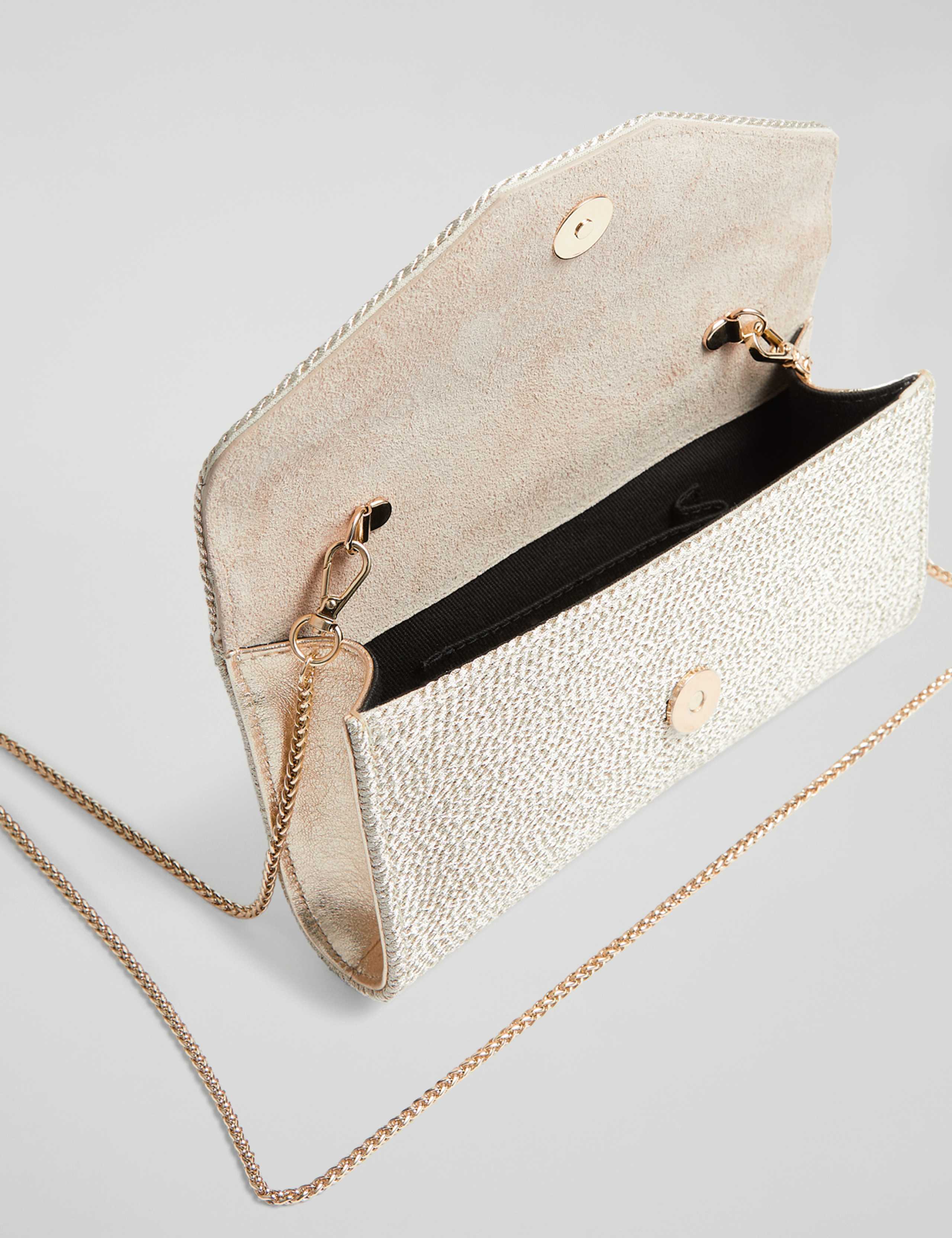 Textured Clutch Bag 2 of 4