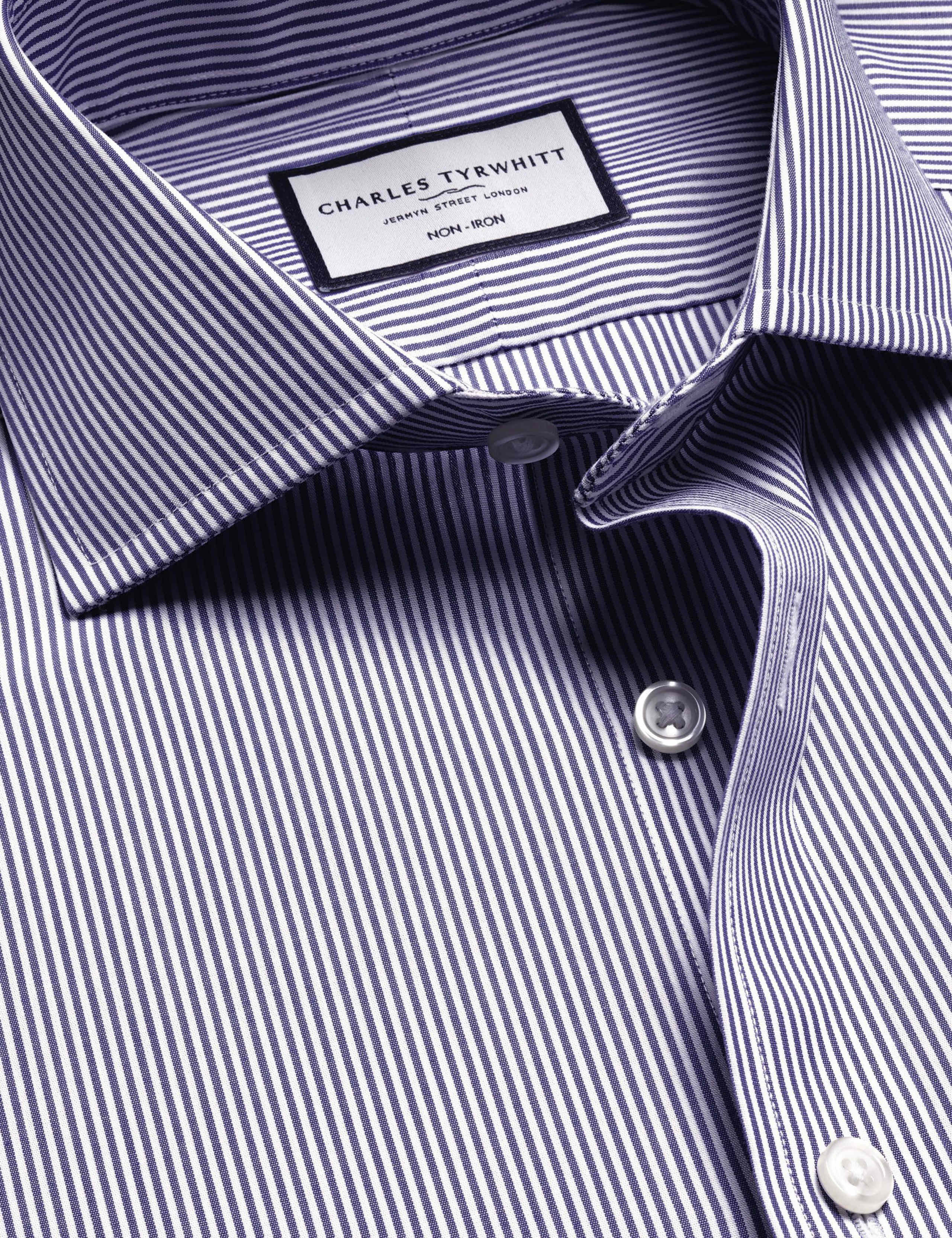 Slim Fit Non Iron Pure Cotton Twill Shirt 3 of 6