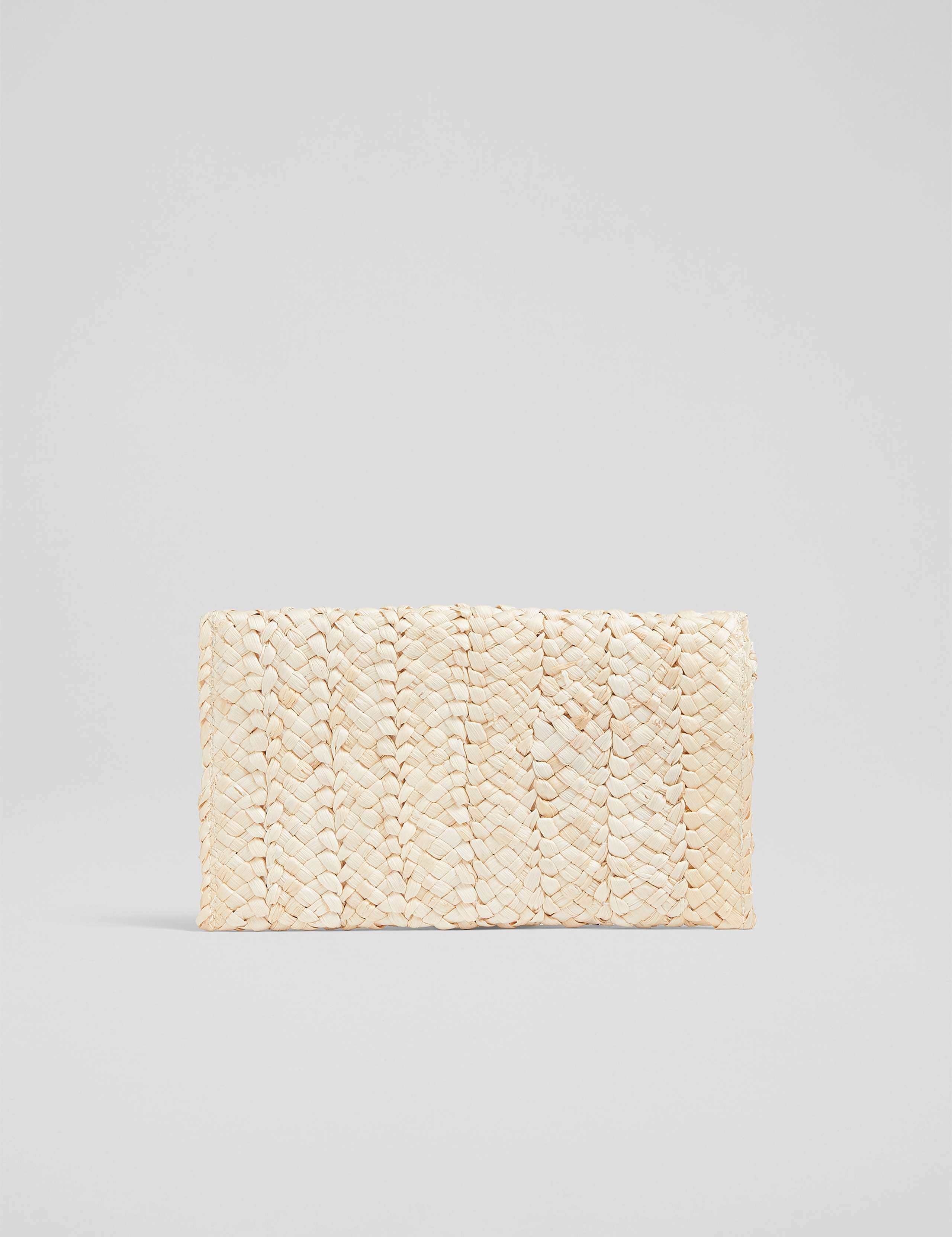 Straw Woven Clutch 3 of 3