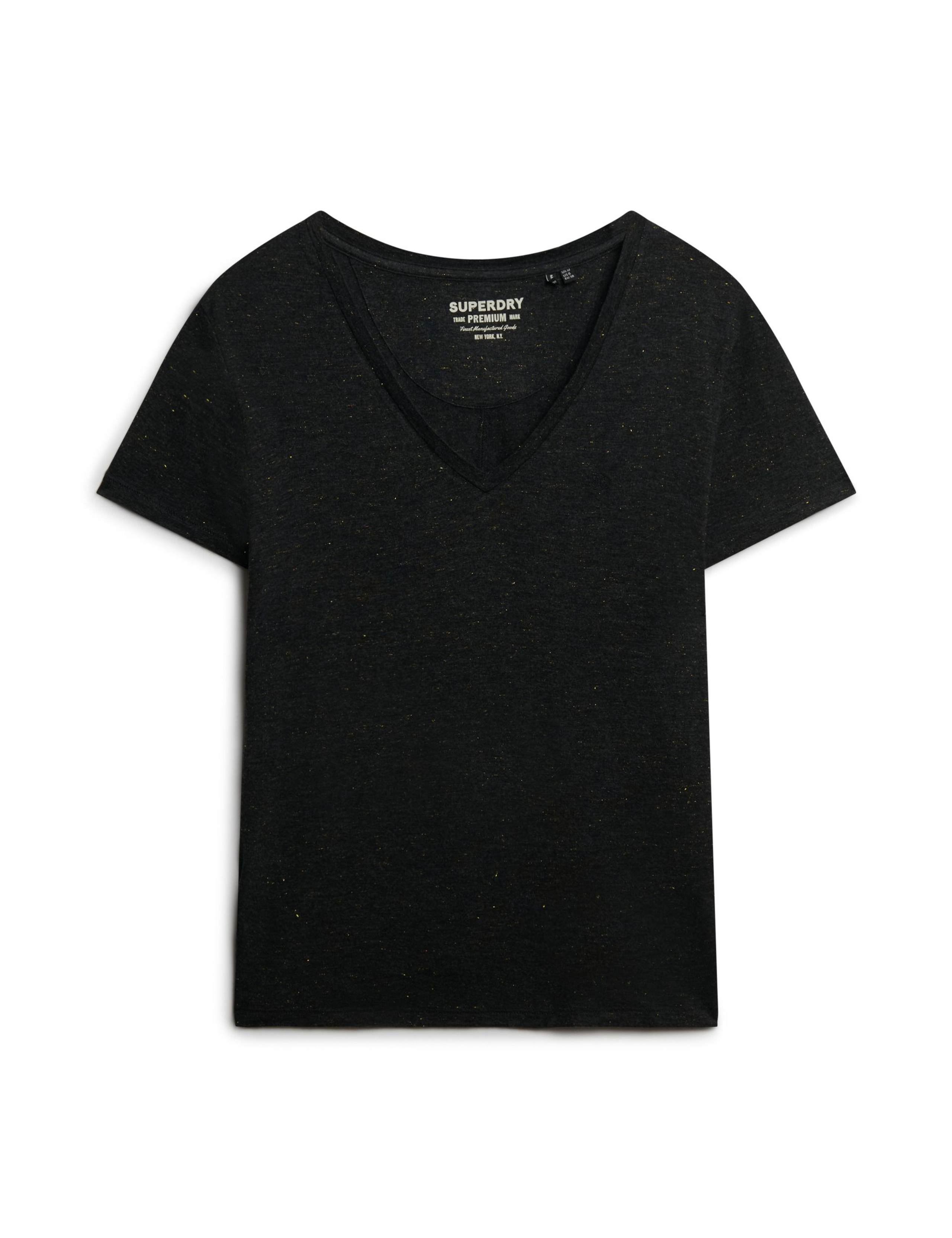 Metallic V-Neck T-Shirt 2 of 7