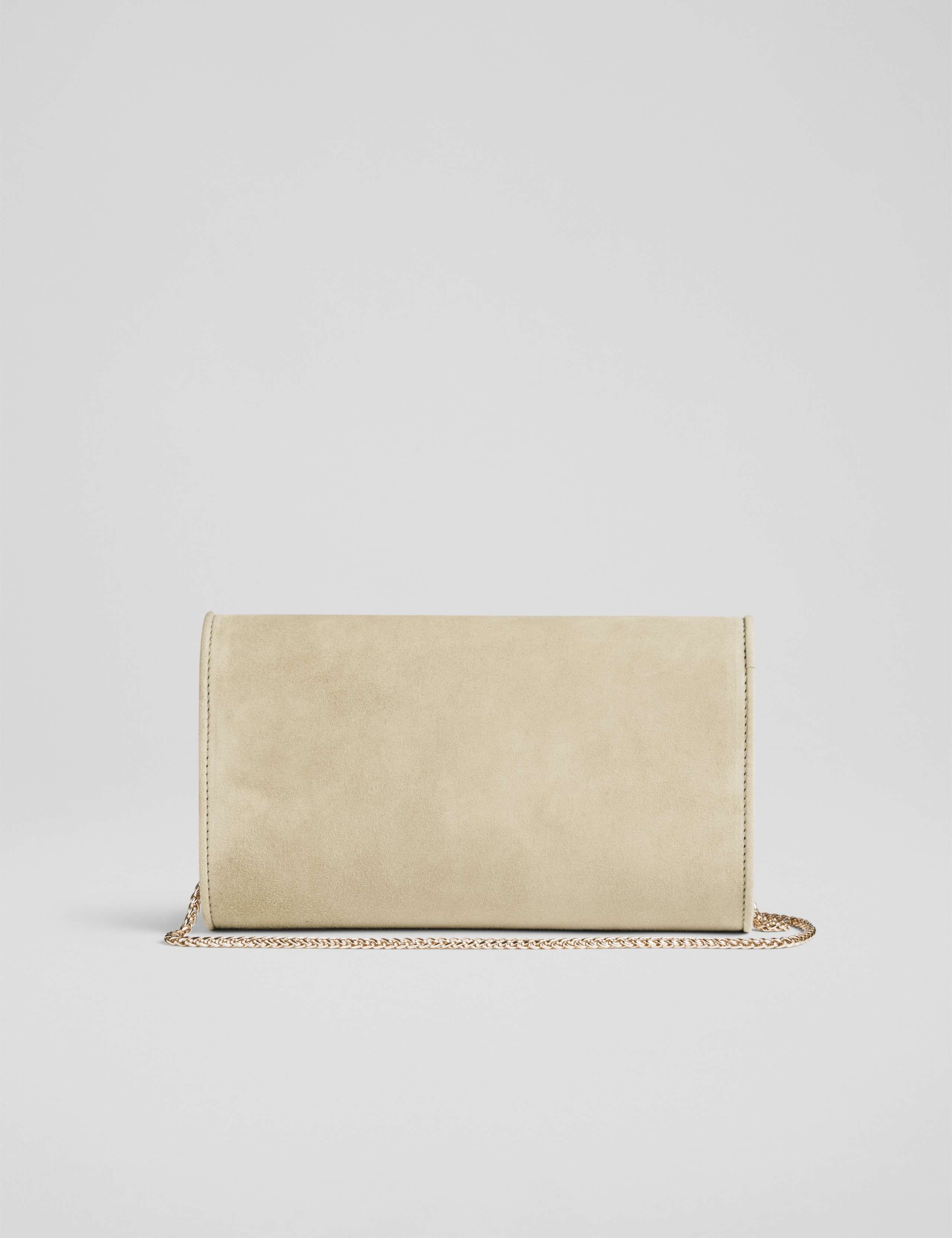 Suede Clutch Bag 2 of 3
