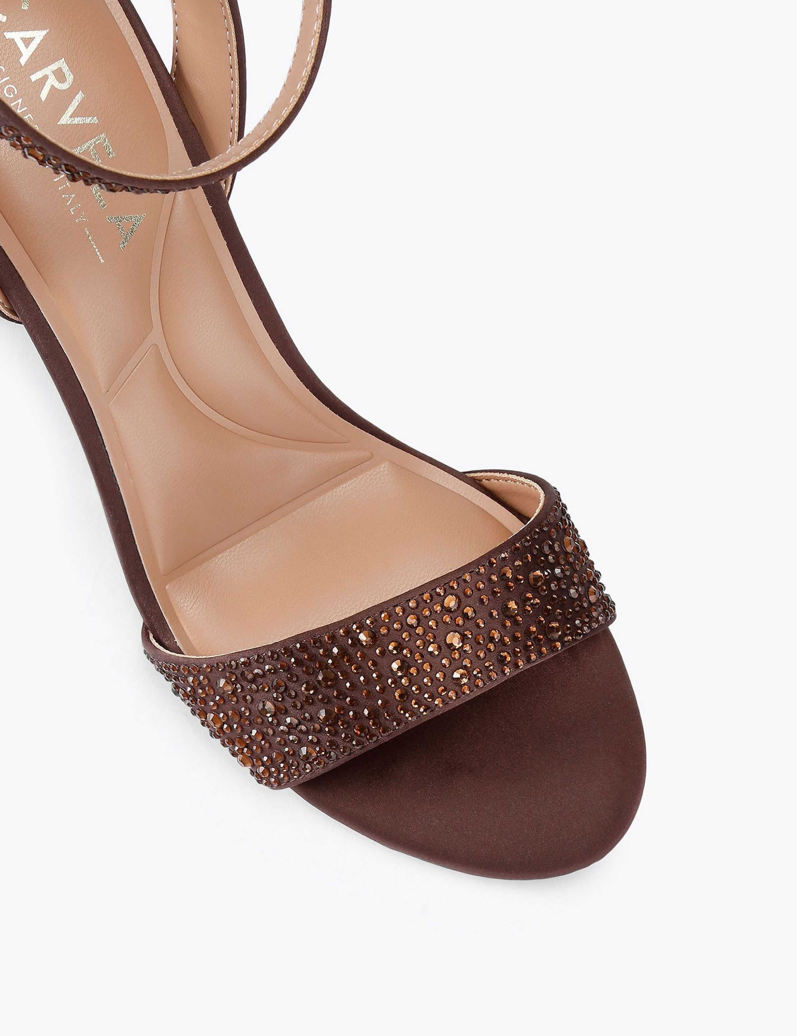 Ankle Strap Block Heel Sandals 4 of 4