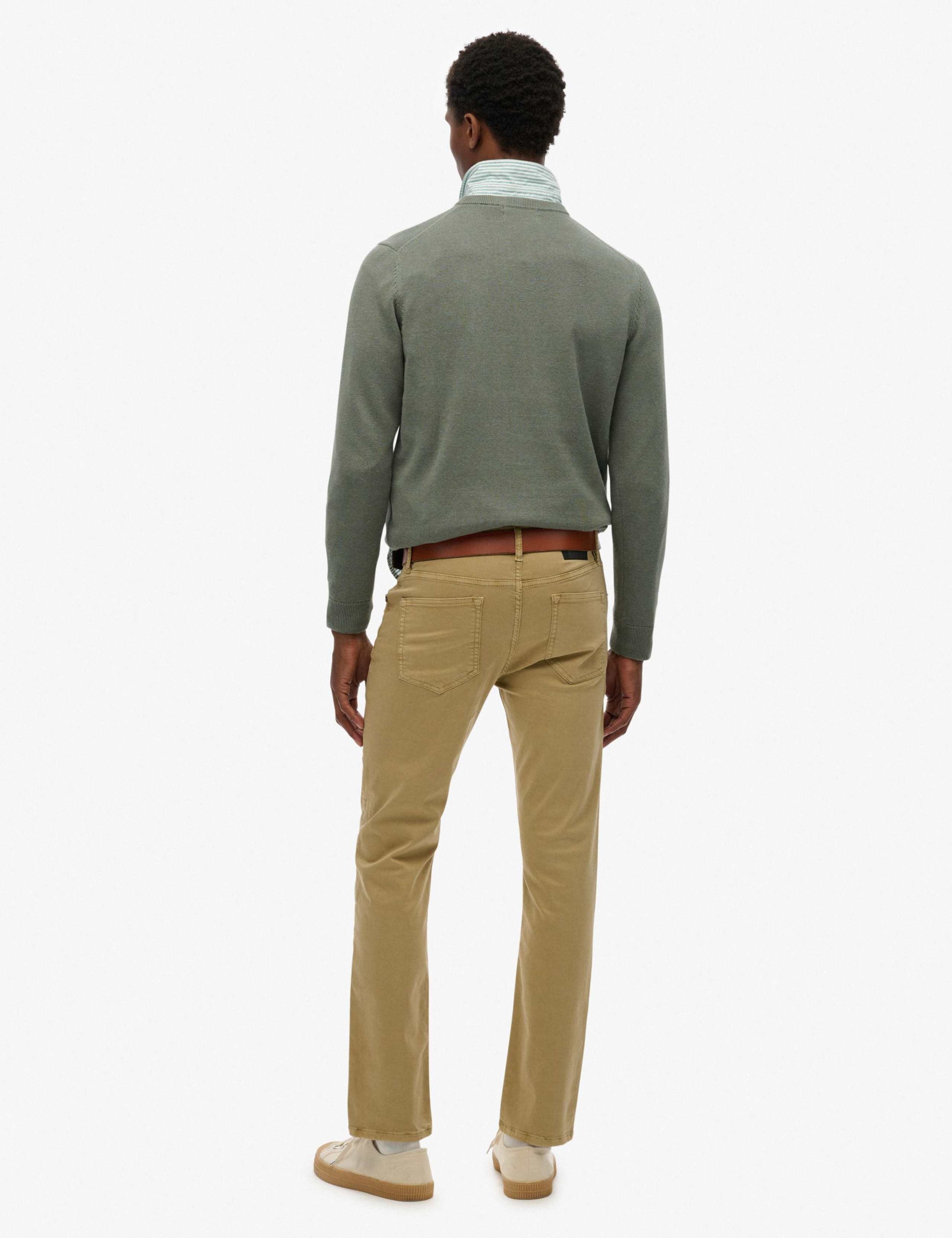 Regular Fit Cotton Rich Chinos 3 of 6