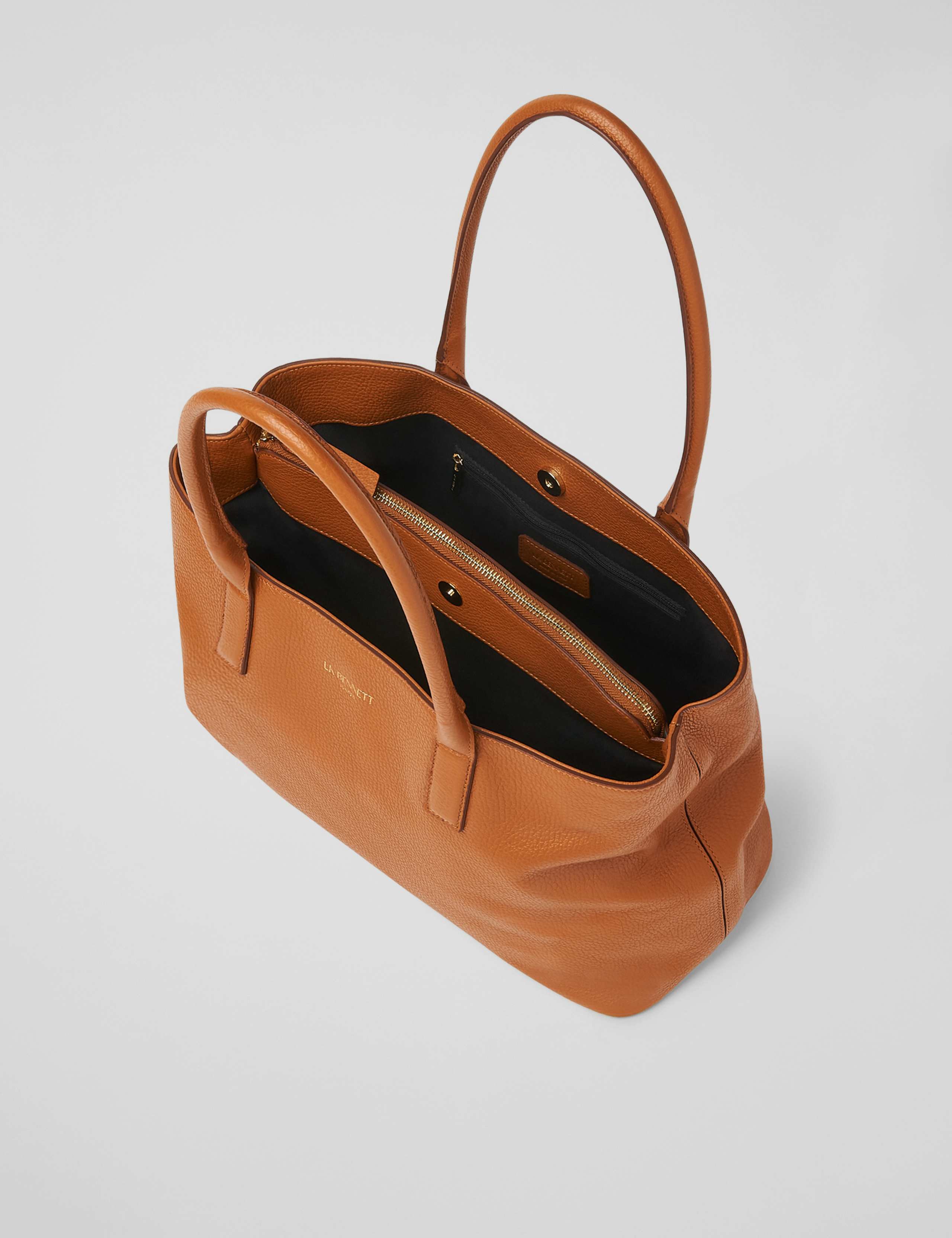 Leather Tote Bag 2 of 3