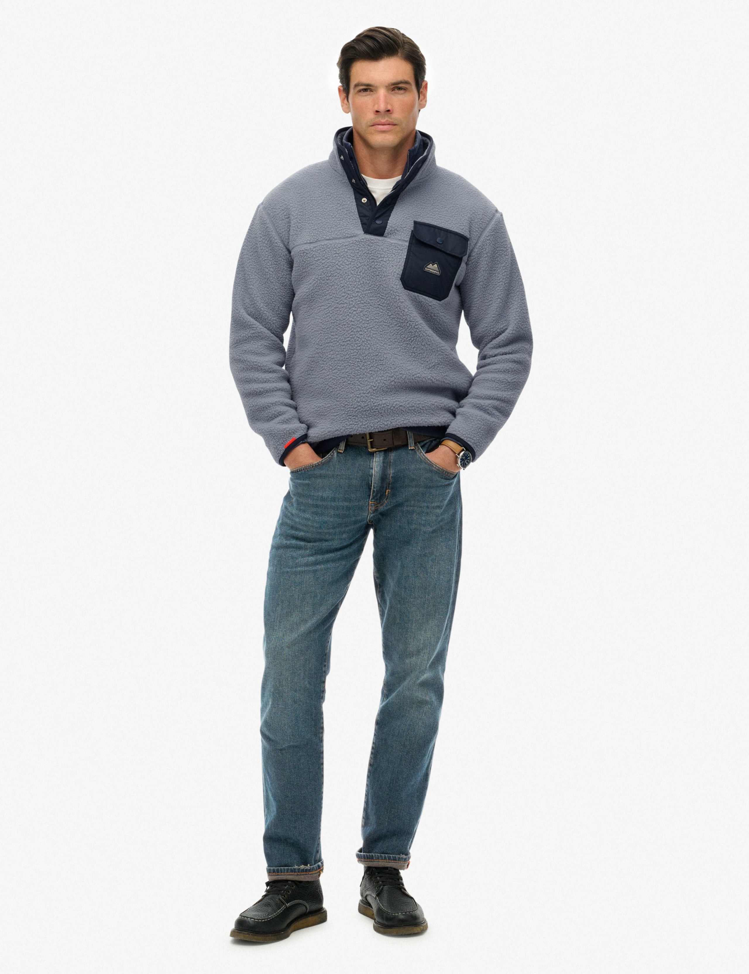 Fleece Funnel Neck Jacket 3 of 4