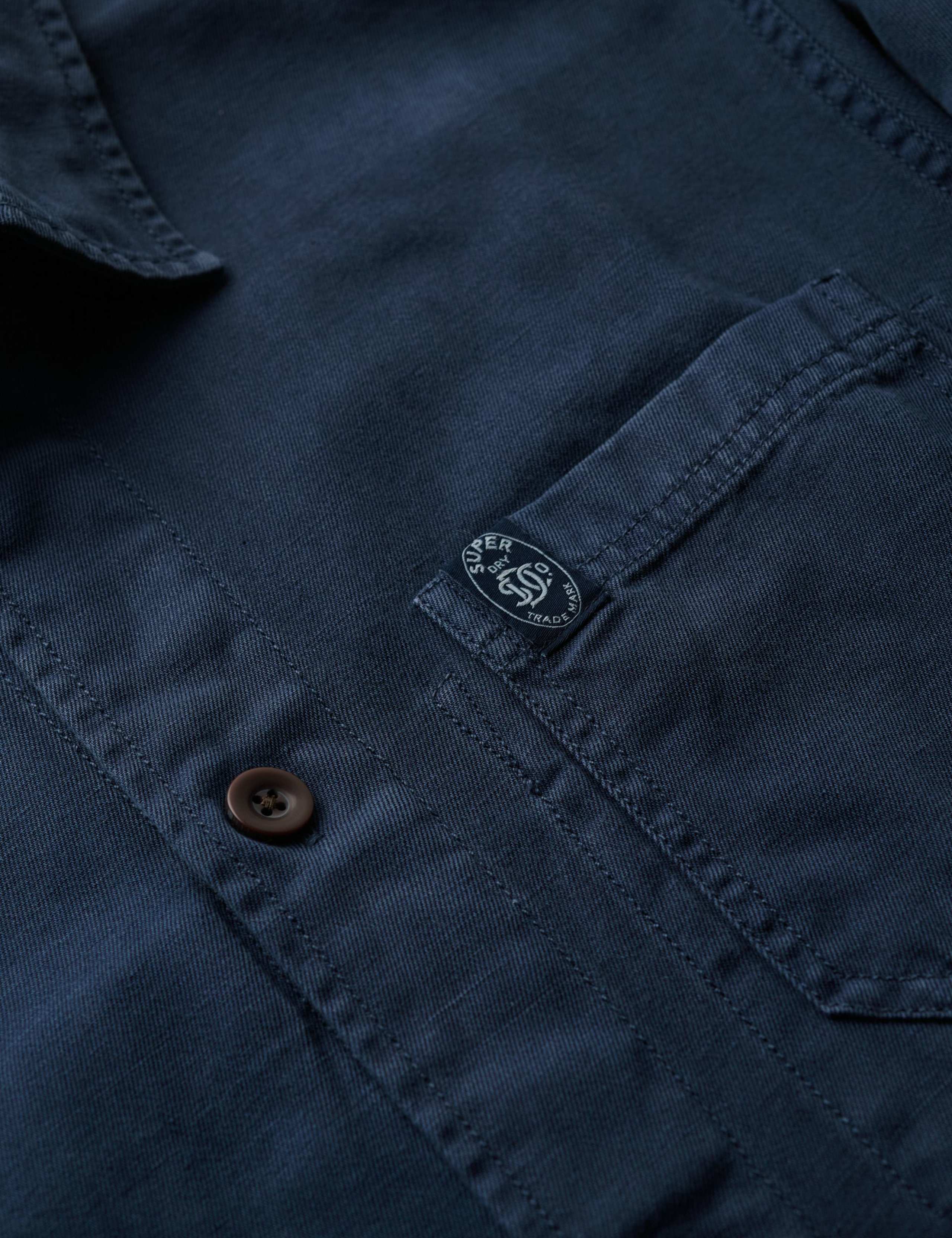Linen Blend Overshirt 5 of 7