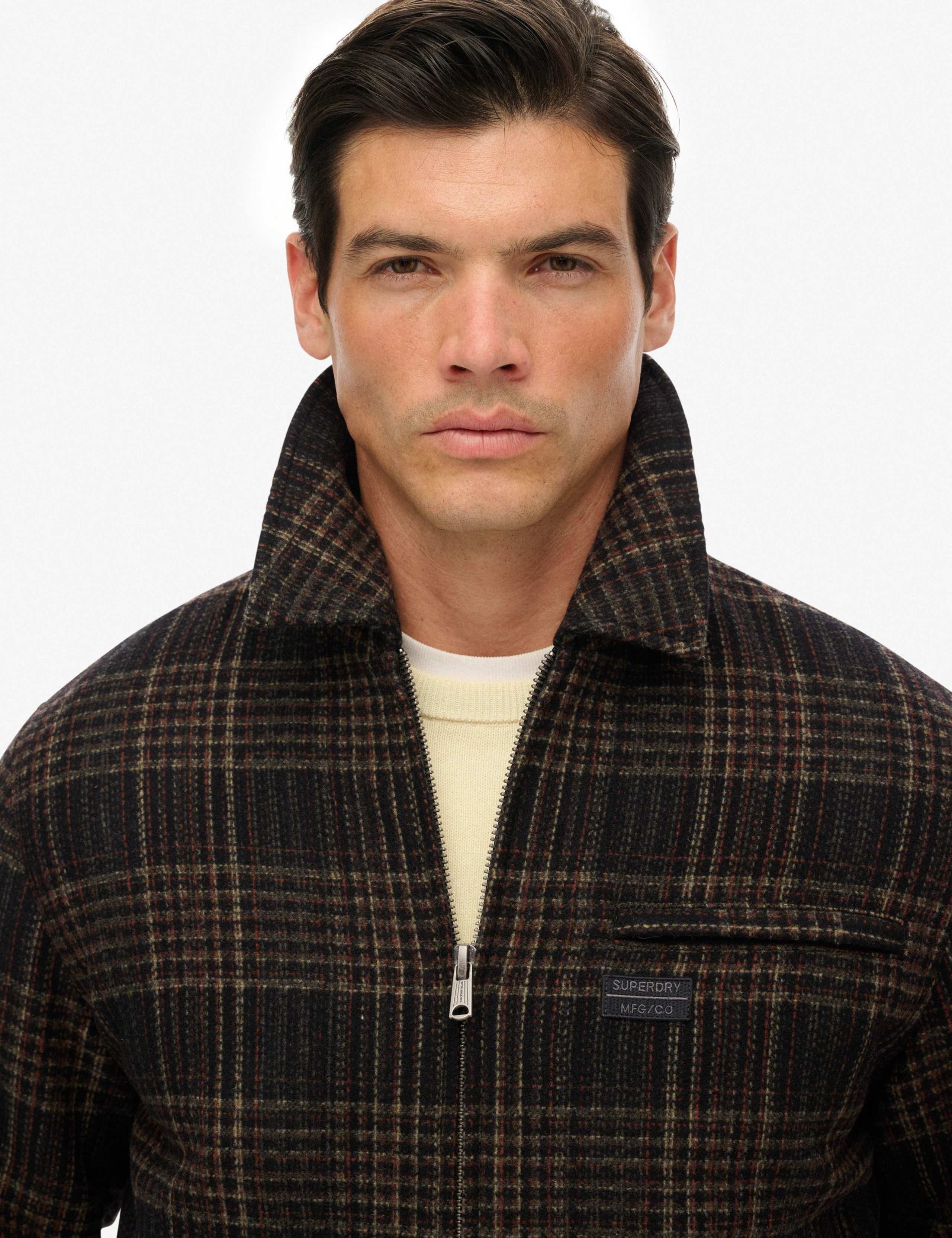 Checked Padded Overcoat 2 of 4