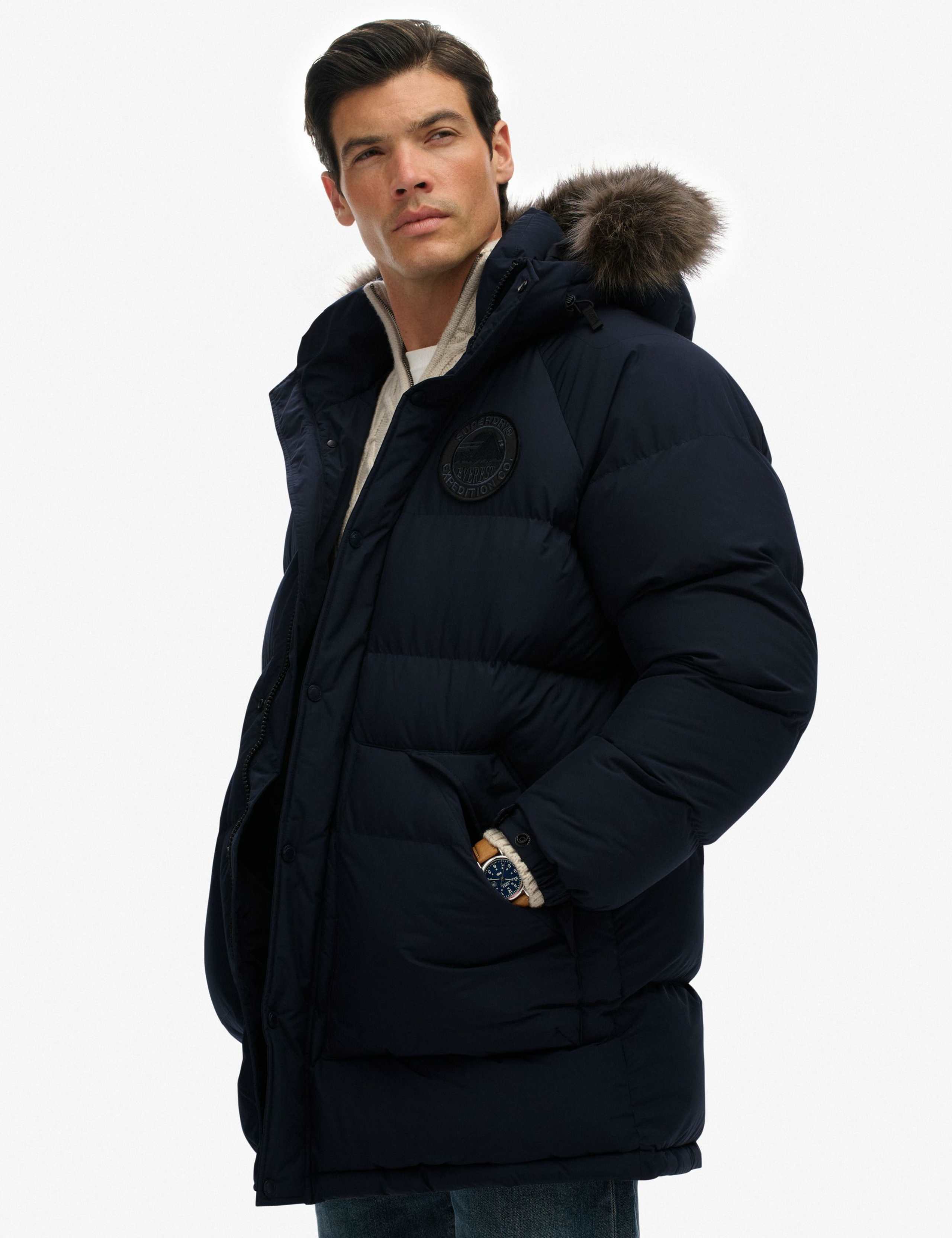 Hooded Padded Parka Jacket 3 of 4