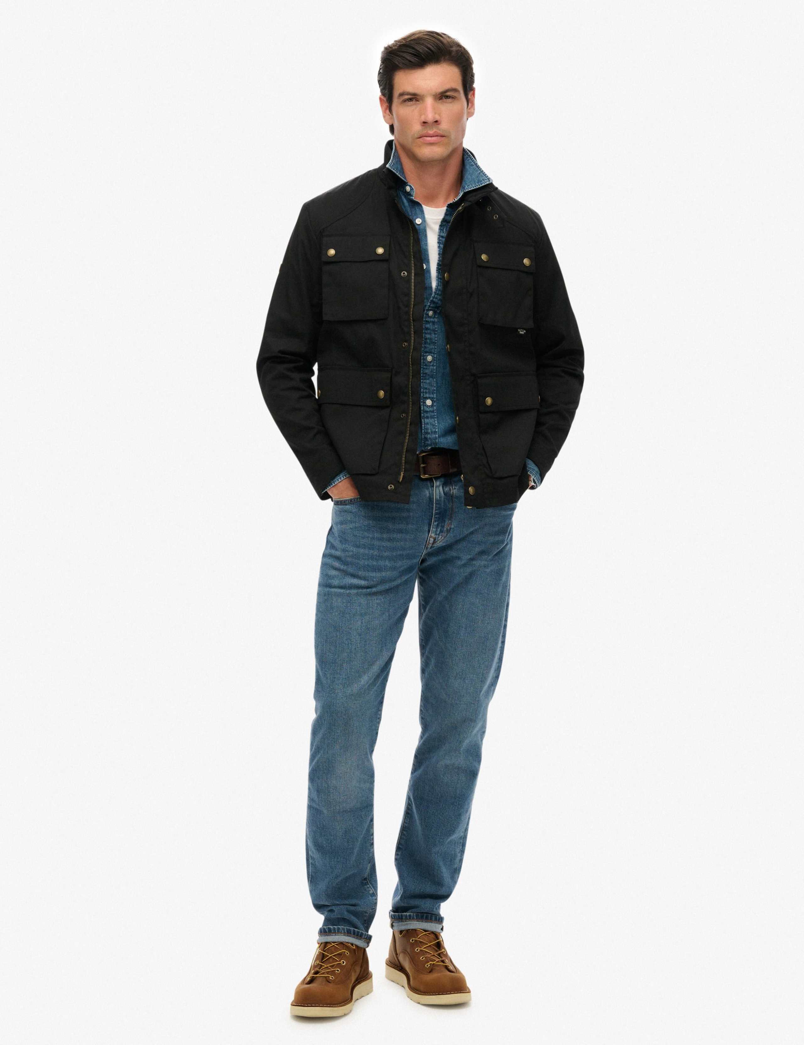 Pure Cotton Wax Jacket 2 of 4