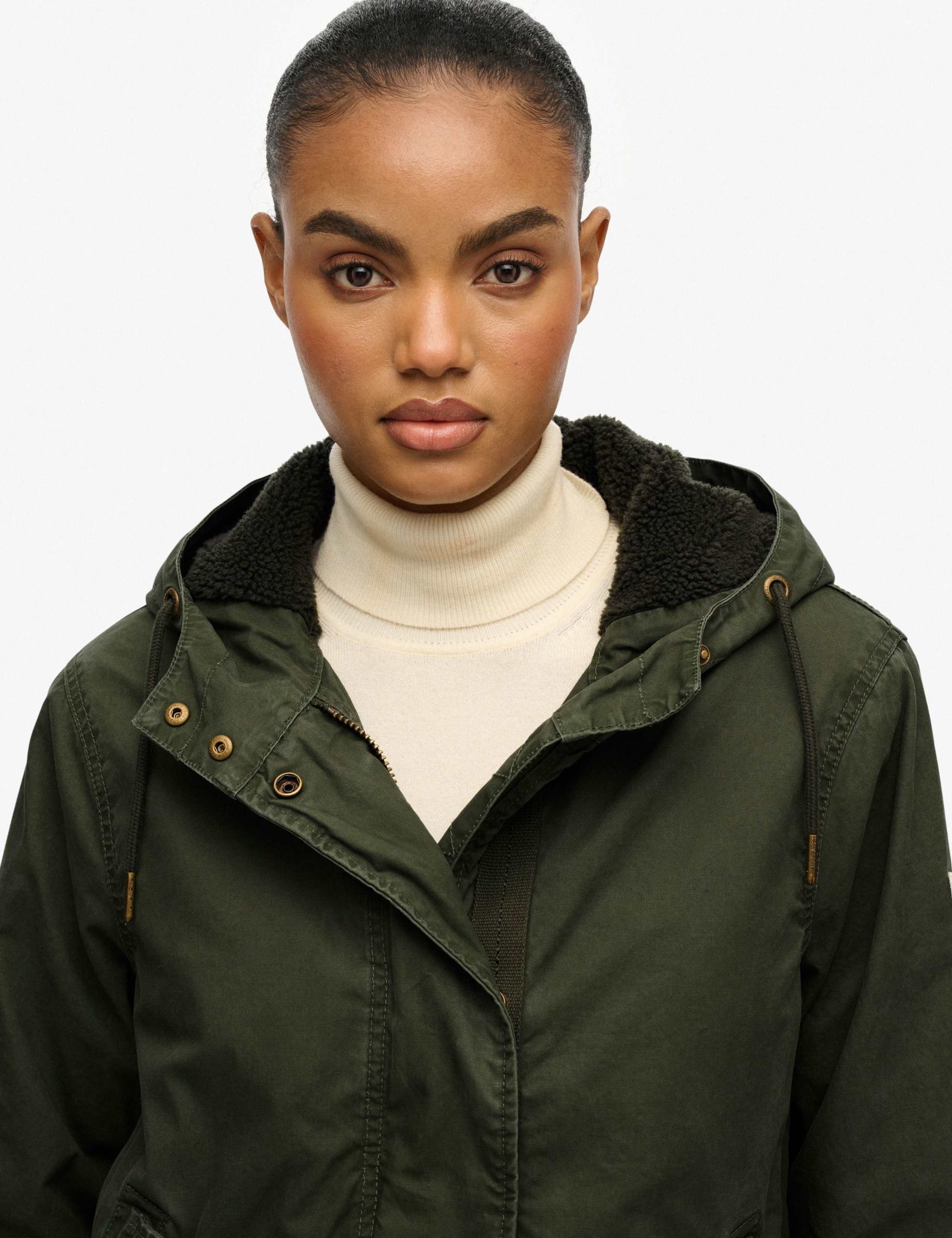 Pure Cotton Hooded Parka 3 of 9