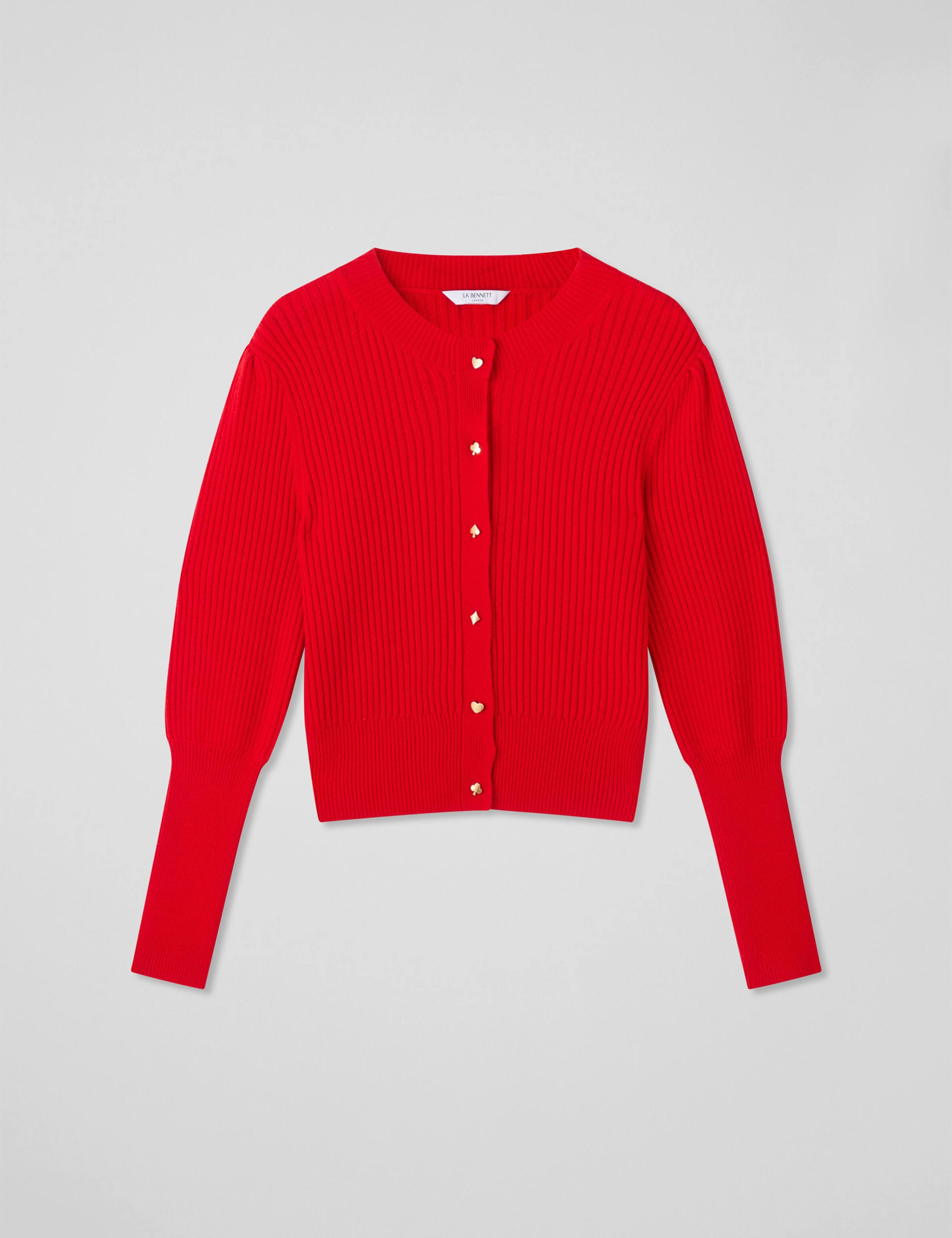 Textured Crew Neck Jumper with Merino Wool 2 of 4