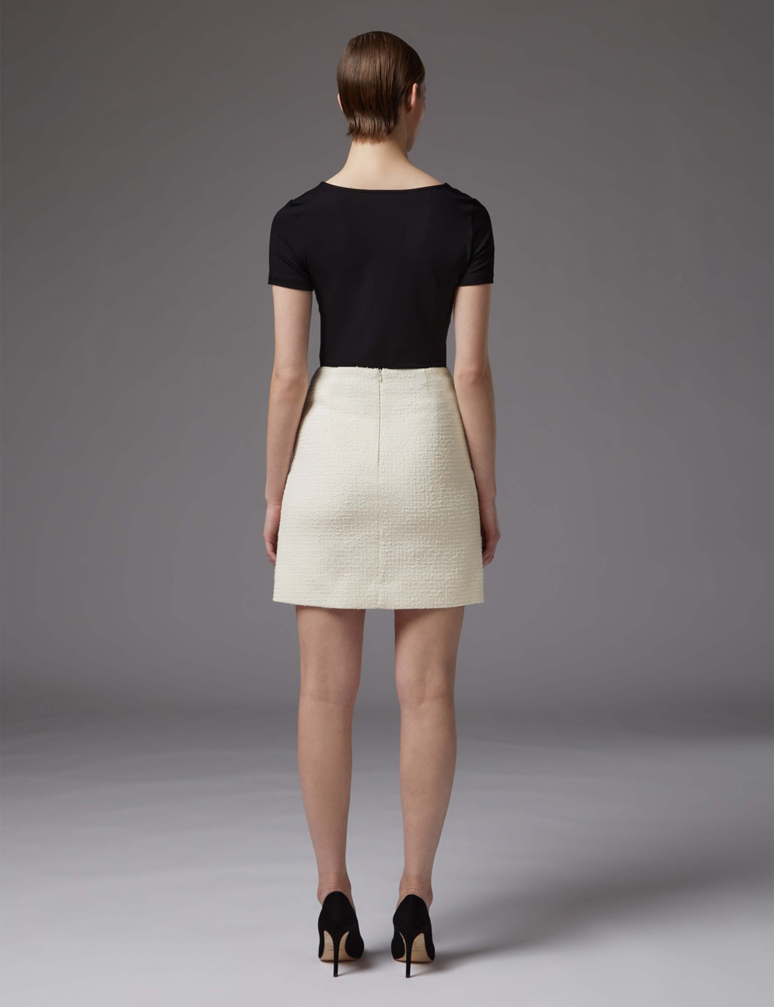 Jersey Square Neck T-Shirt 3 of 3