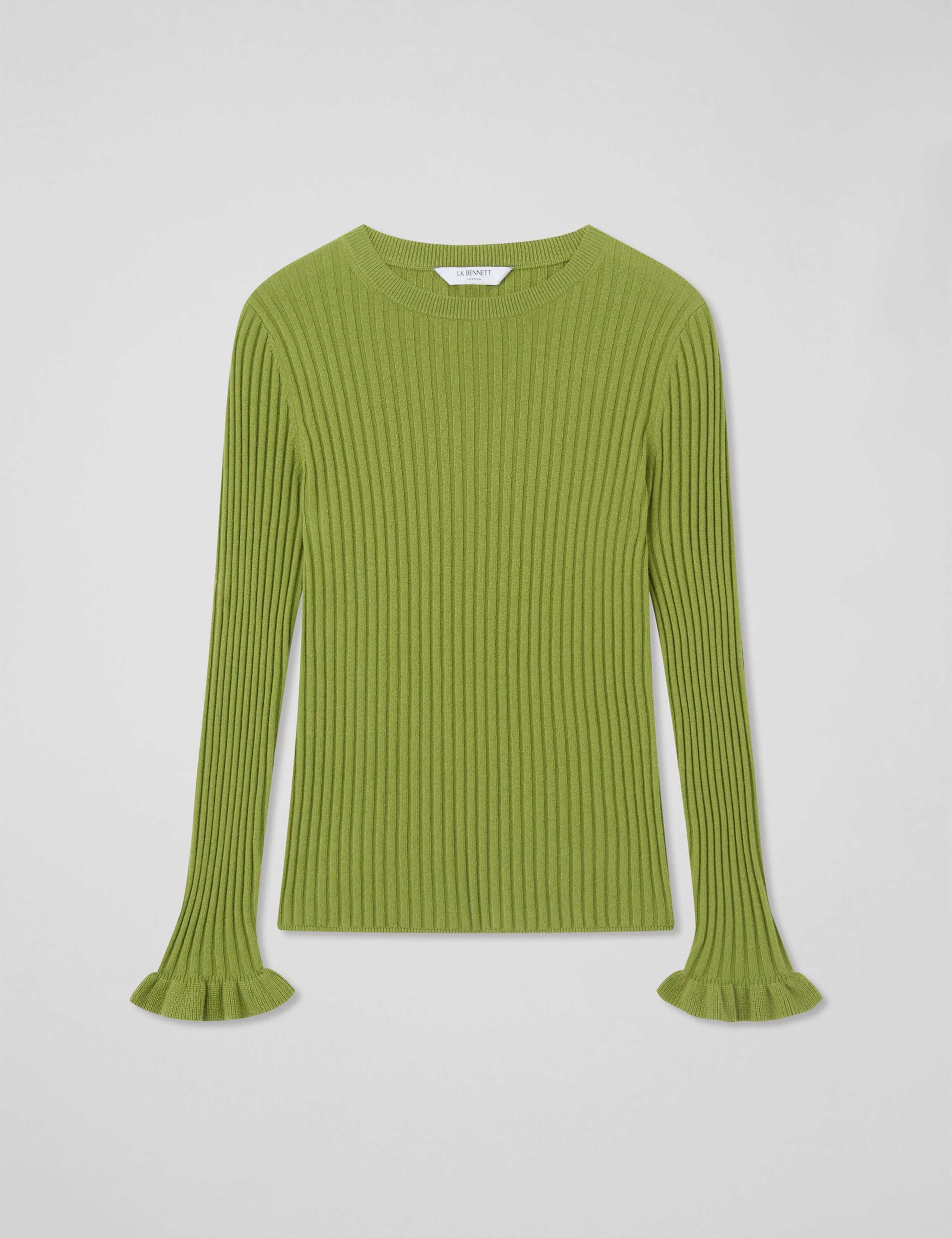 Wool Blend Textured Fitted Jumper 2 of 3