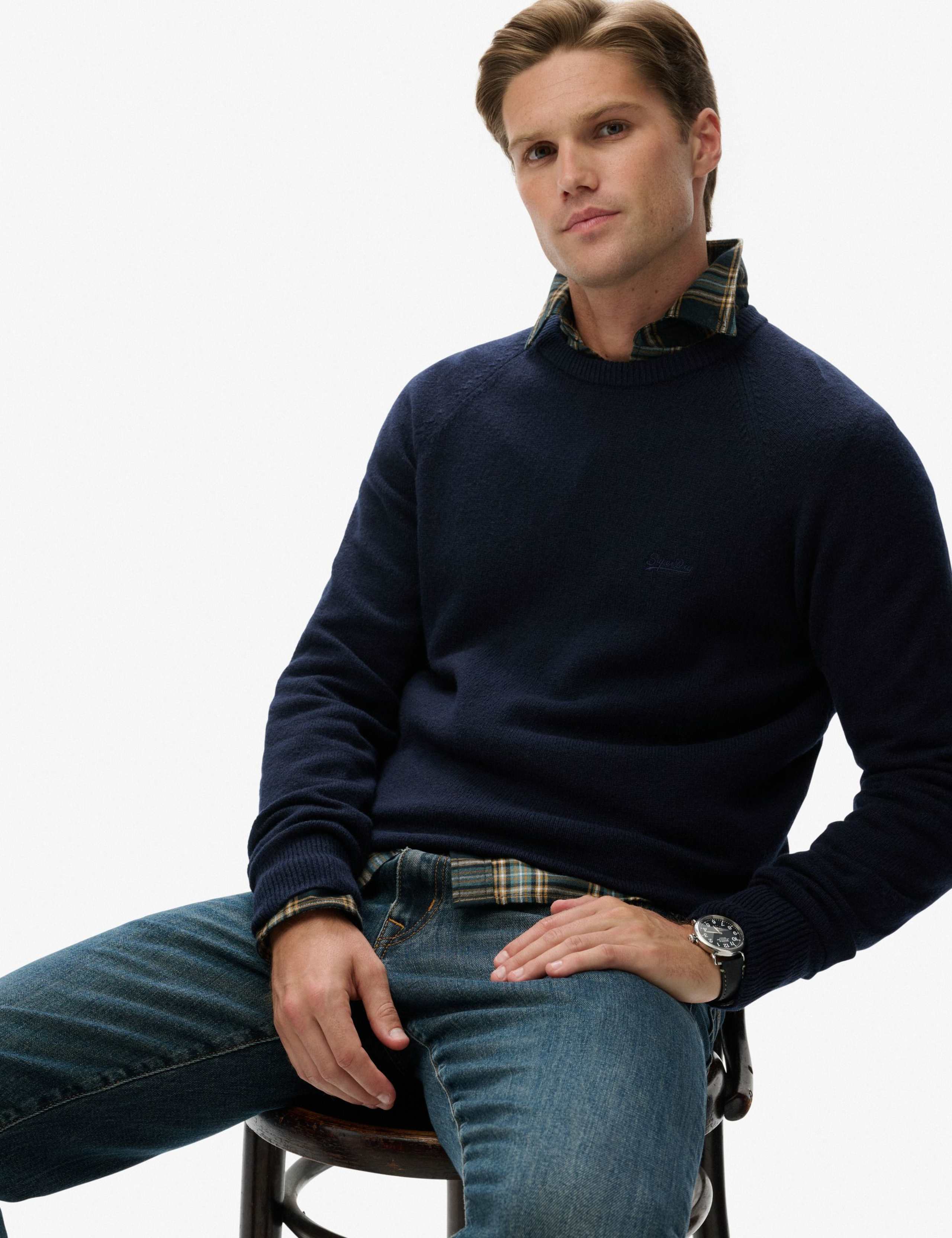 Wool Blend Crew Neck Jumper 3 of 6