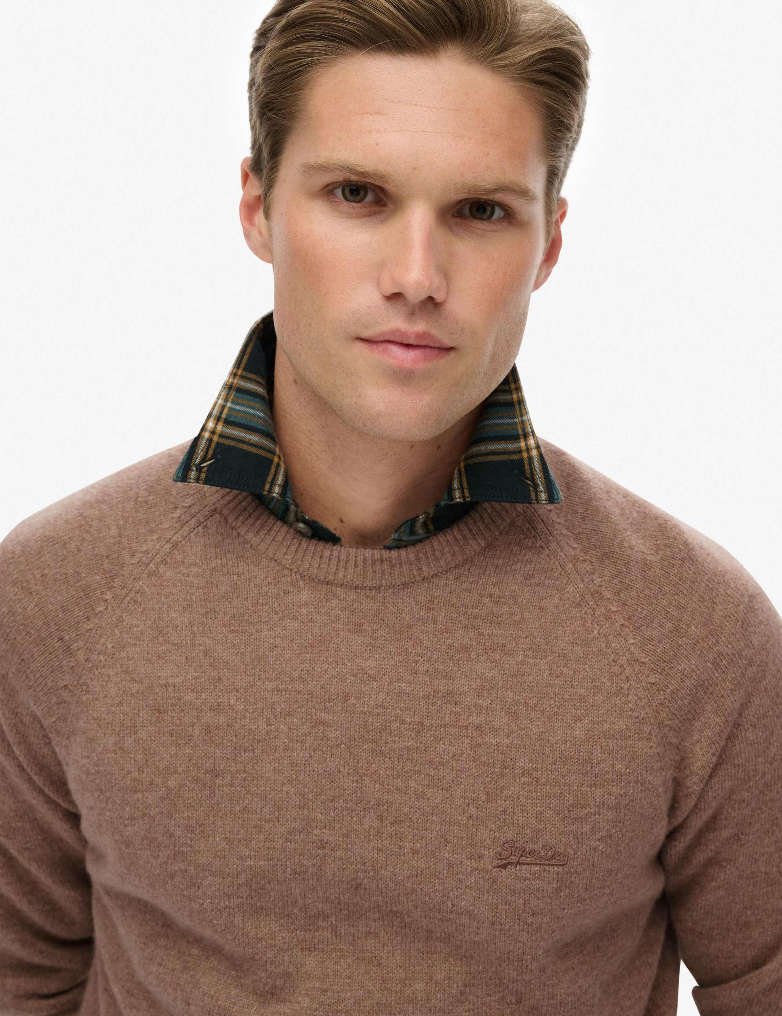 Wool Blend Crew Neck Jumper 5 of 6