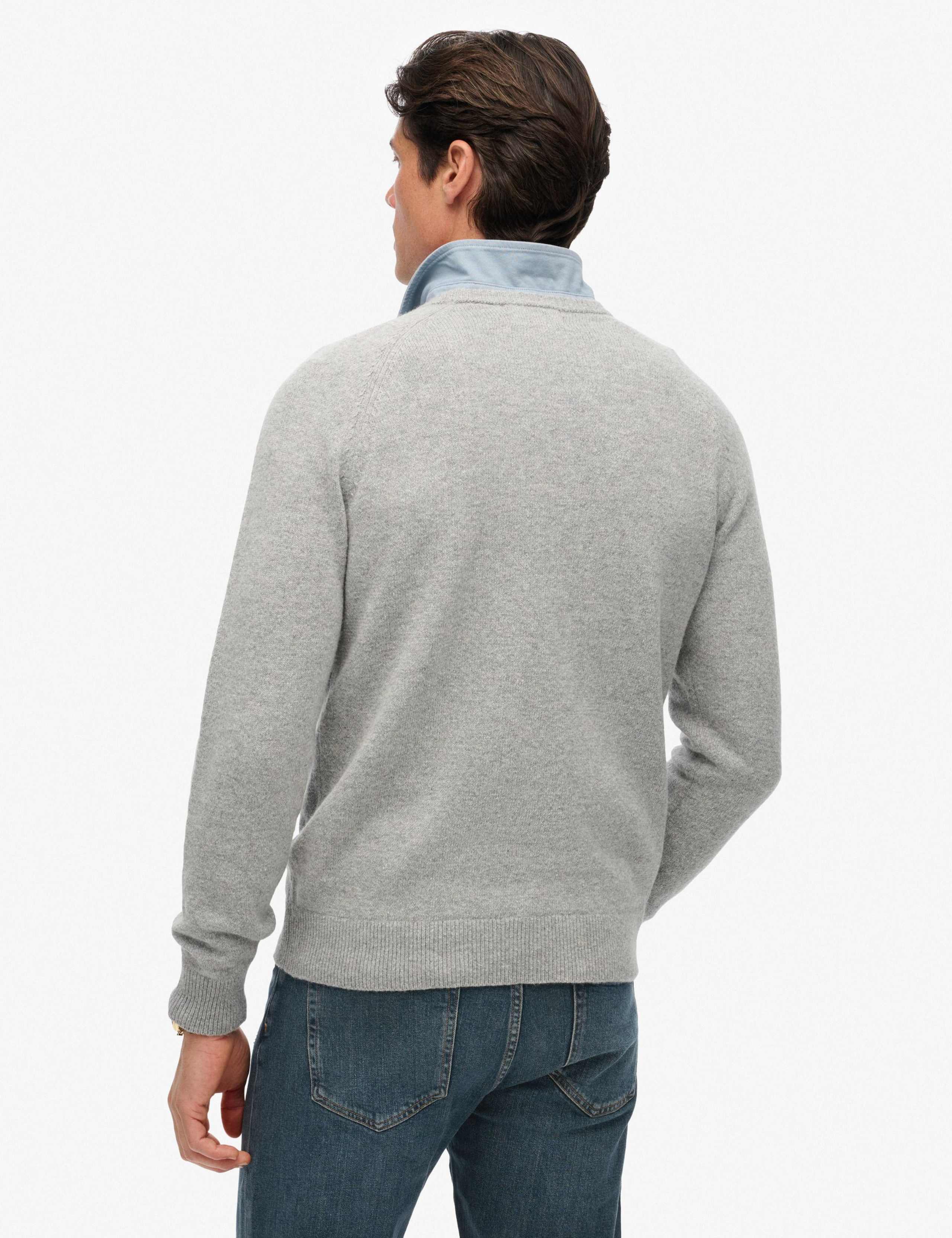 Wool Blend Crew Neck Jumper 4 of 5