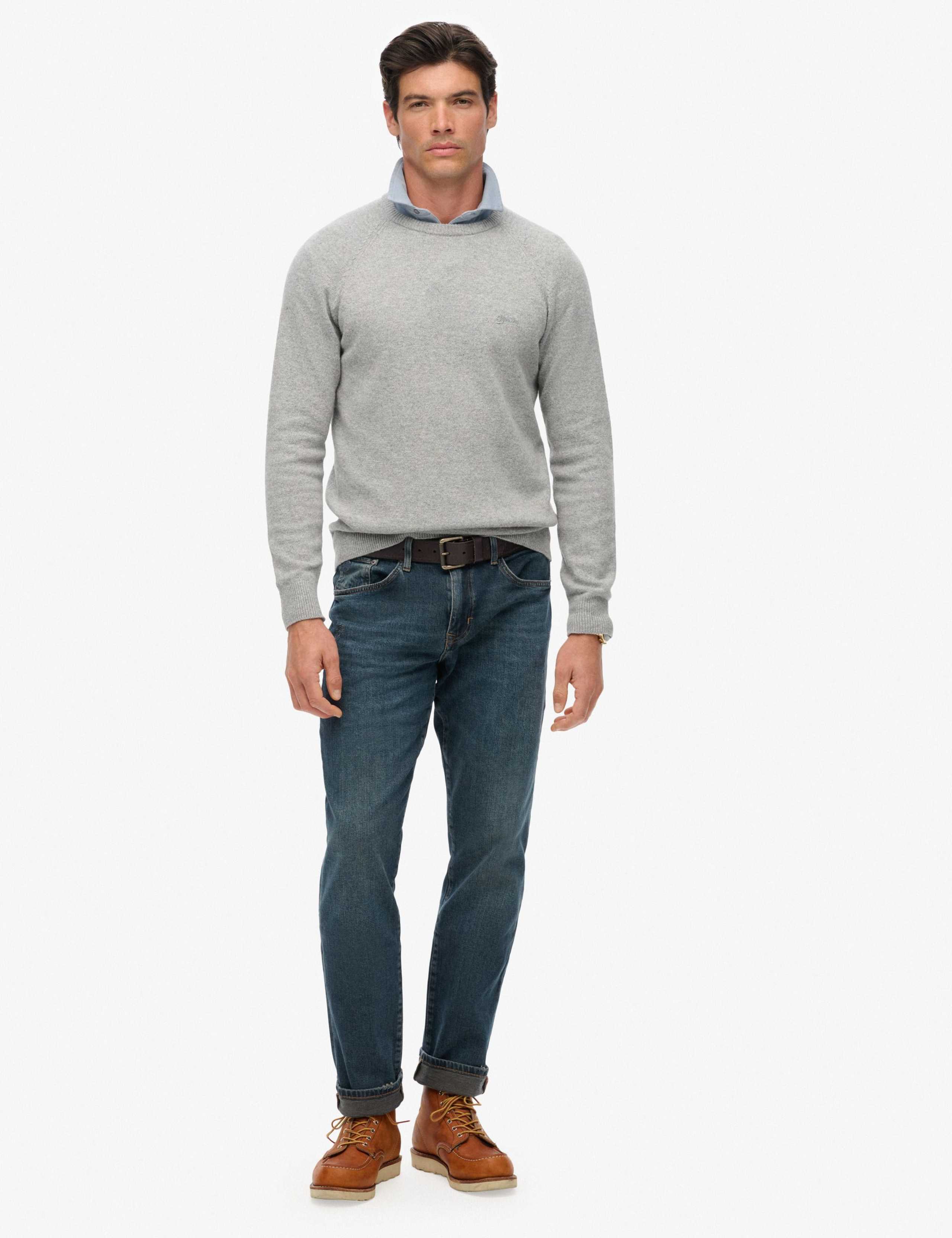 Wool Blend Crew Neck Jumper 5 of 5