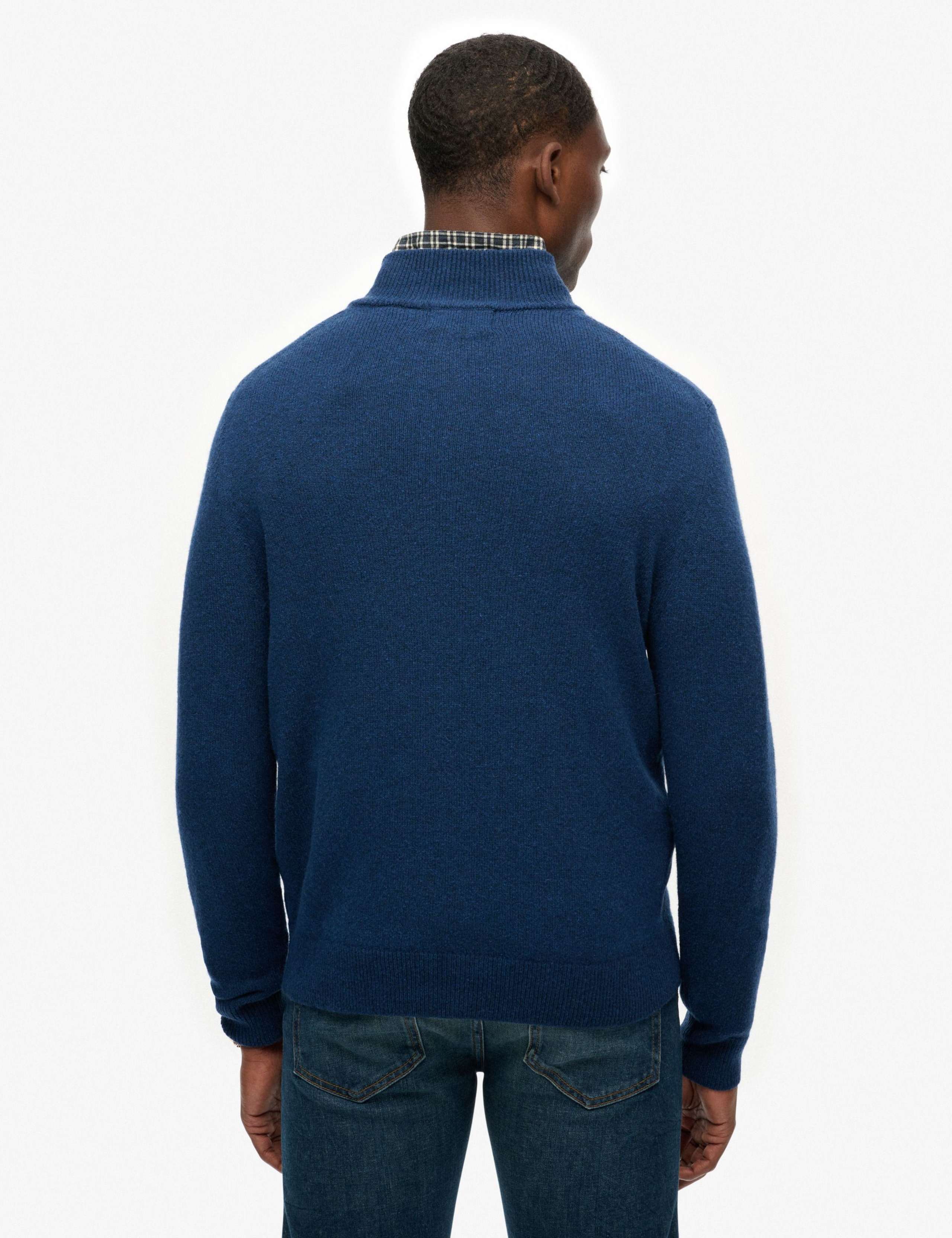 Wool Blend Half Zip Jumper 5 of 6