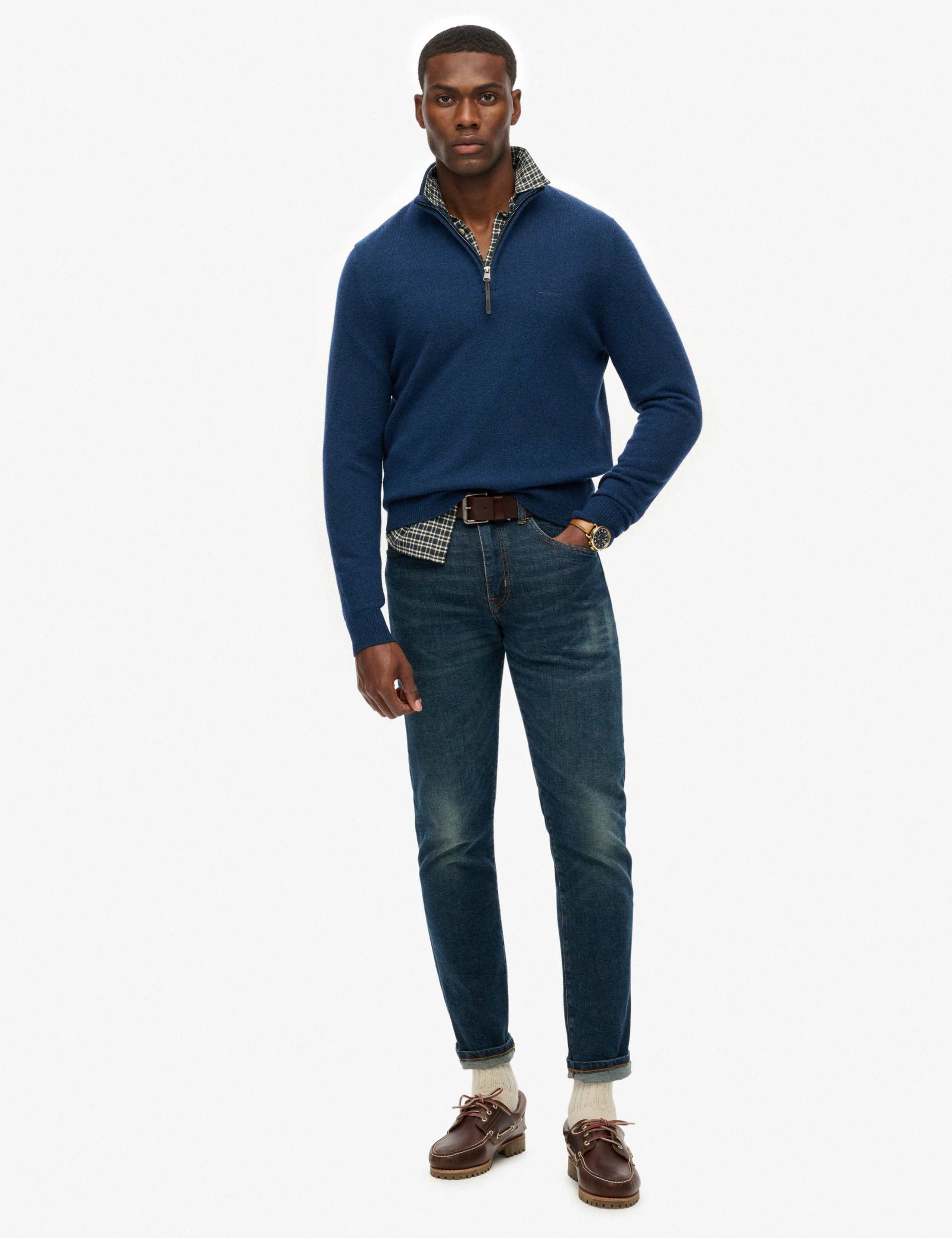 Wool Blend Half Zip Jumper 6 of 6