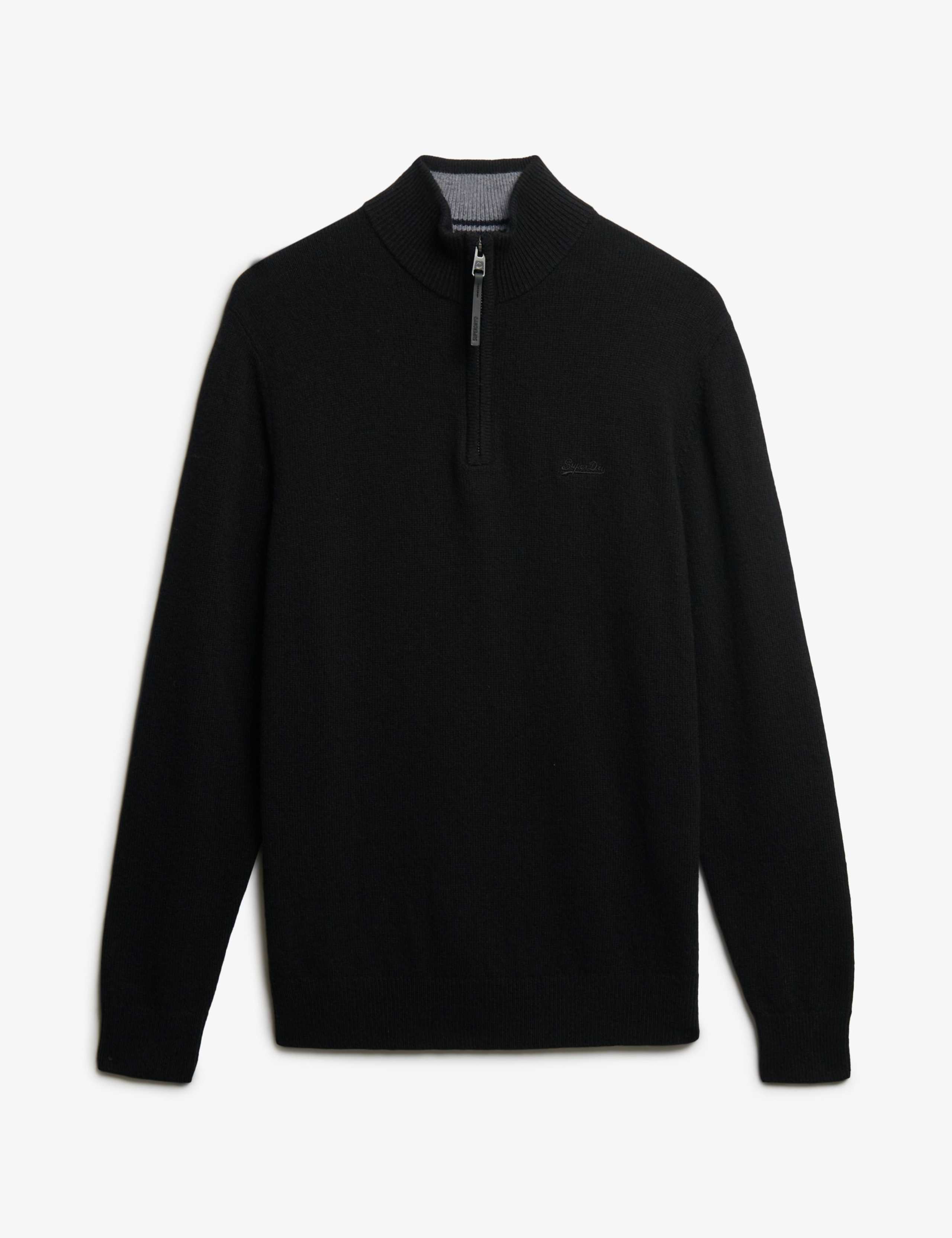 Wool Blend Half Zip Jumper 2 of 6