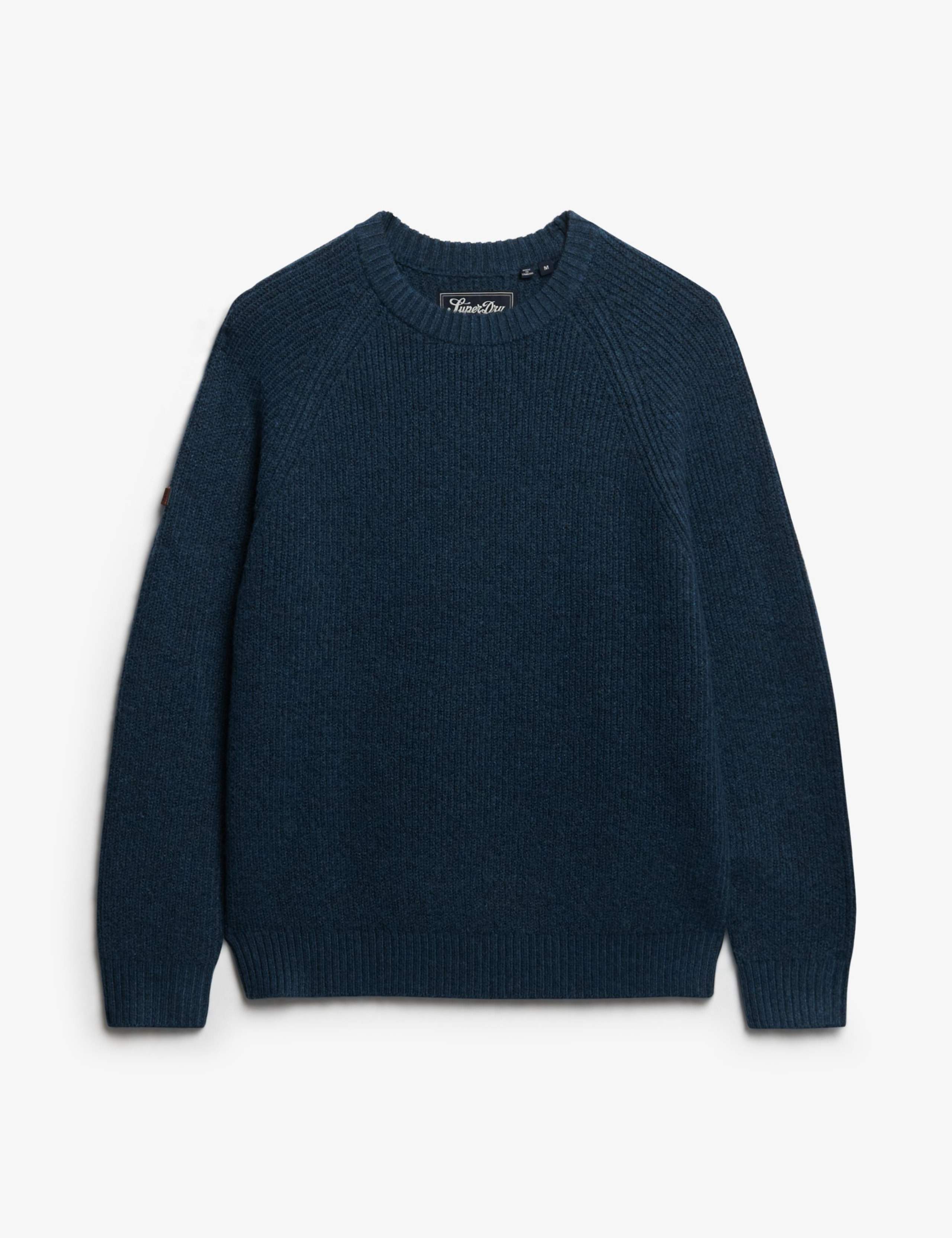 Textured Crew Neck Raglan Jumper 2 of 6