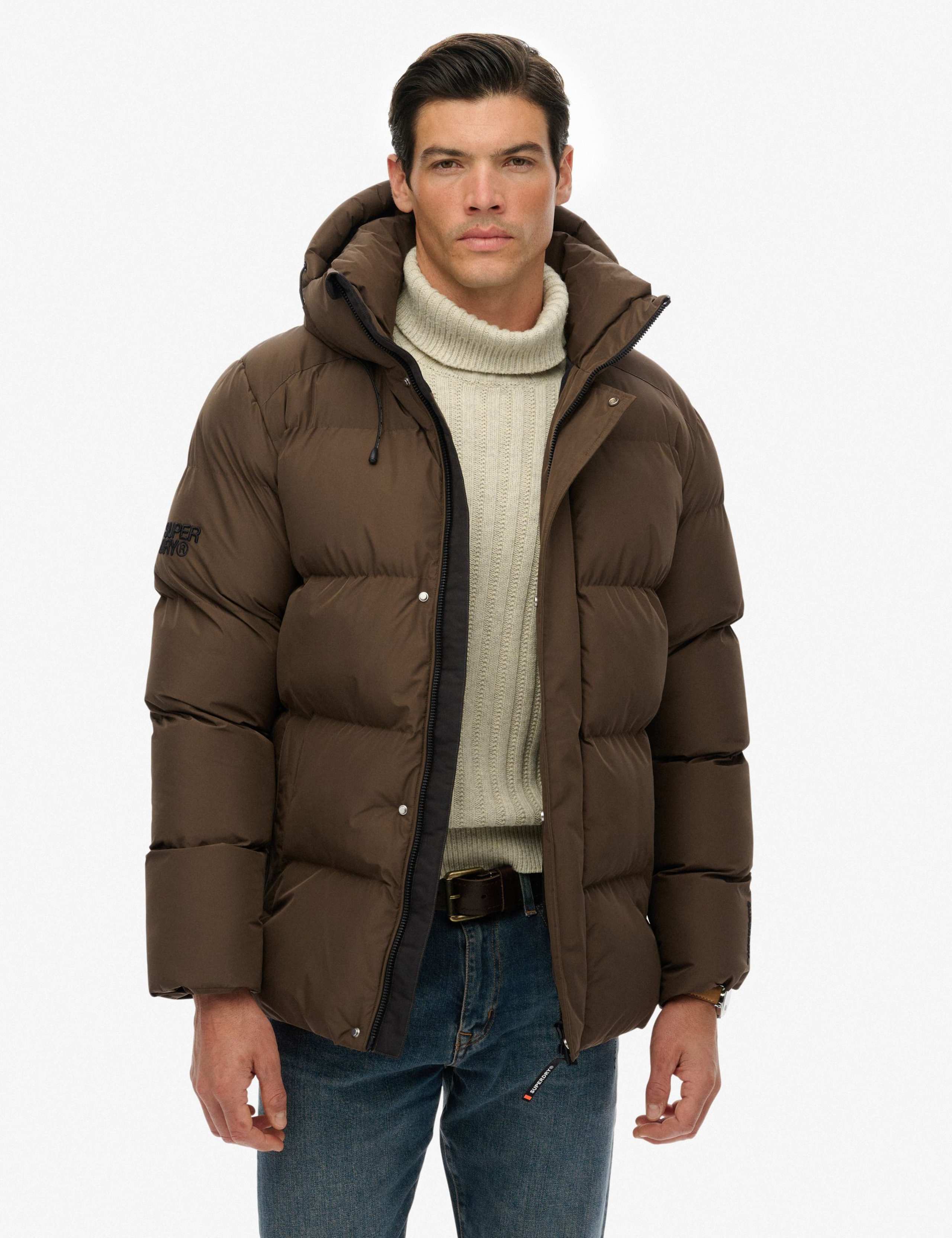 Hooded Padded Puffer Jacket 1 of 4