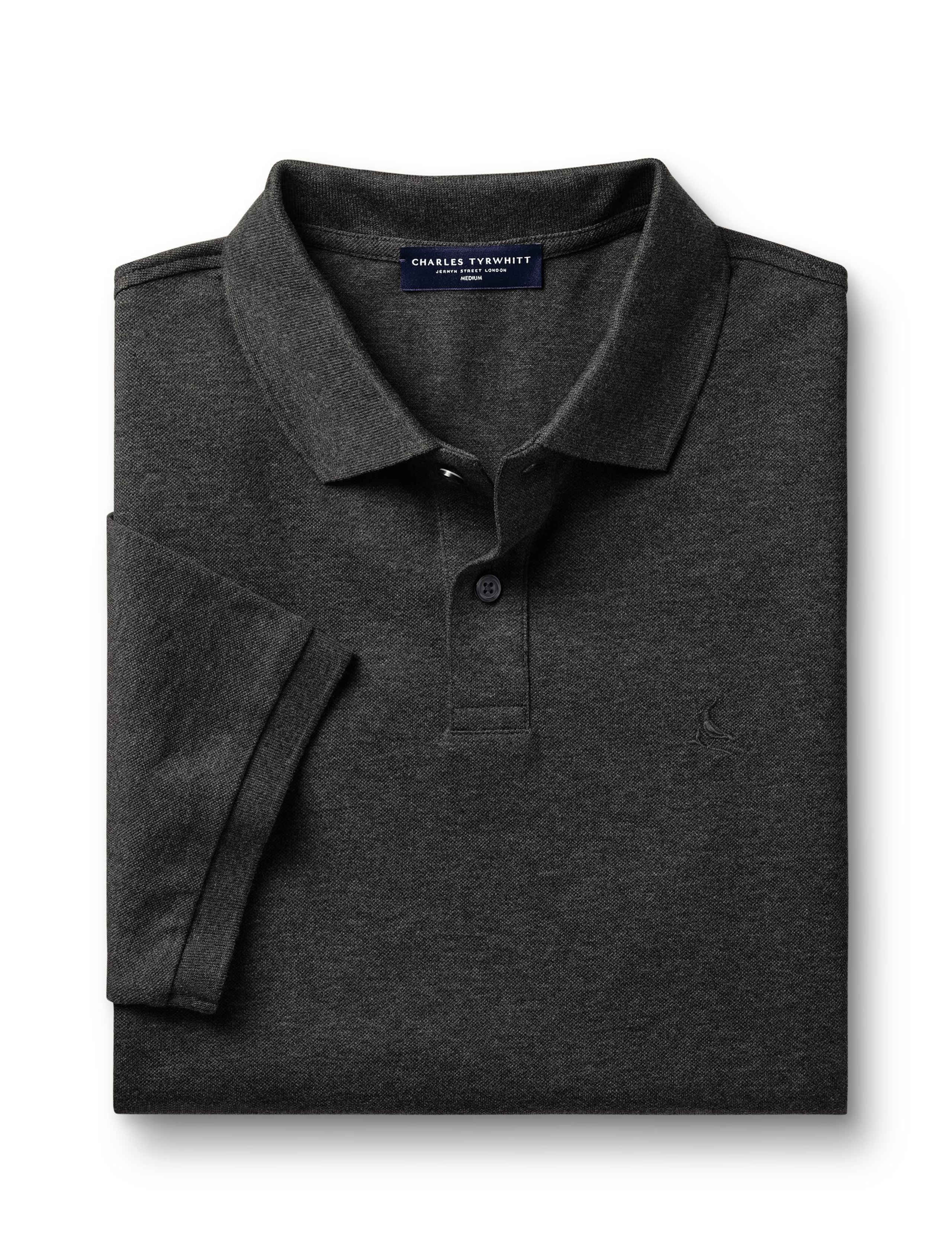 Cotton Rich Pique Polo Shirt 3 of 5