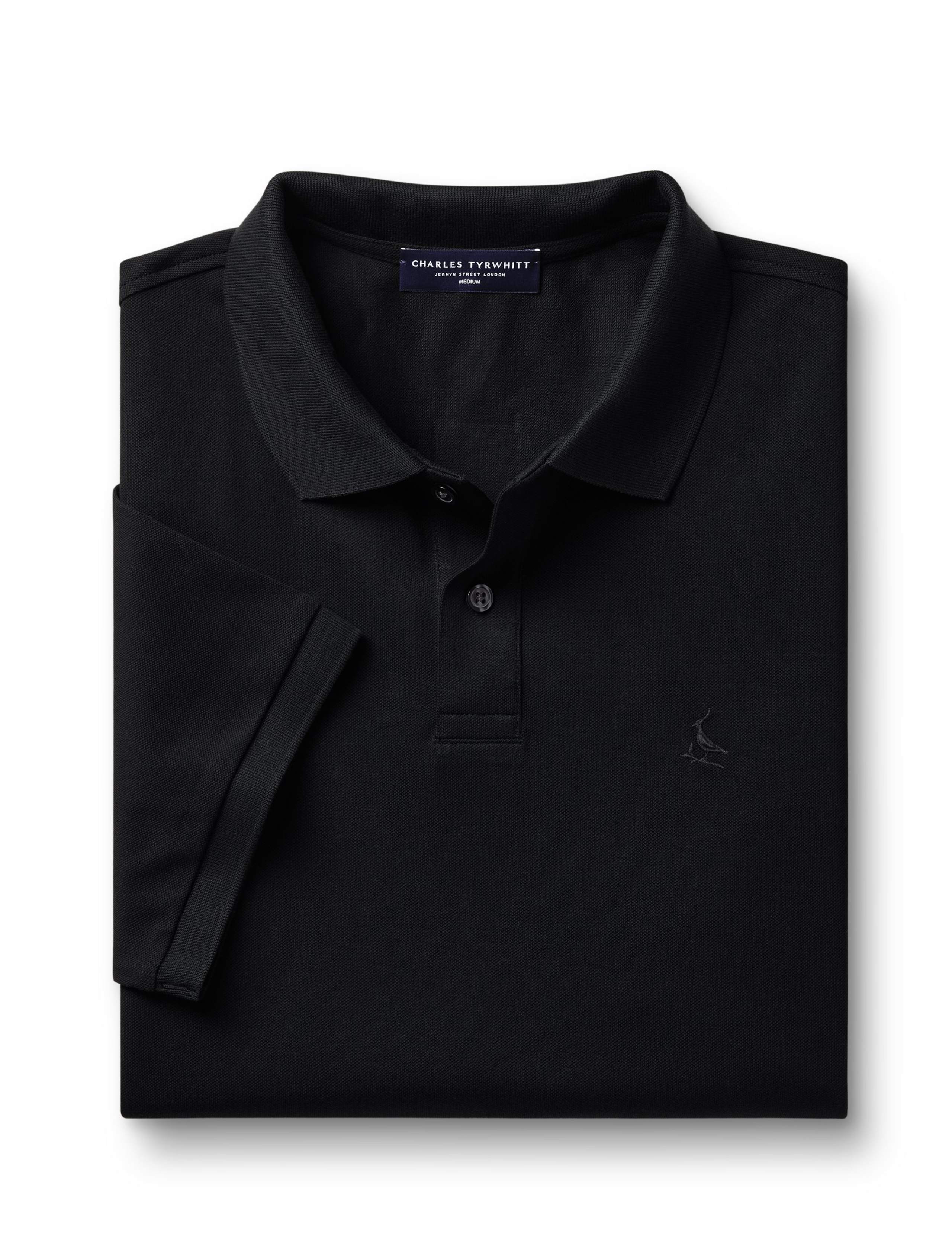 Cotton Rich Pique Polo Shirt 3 of 5