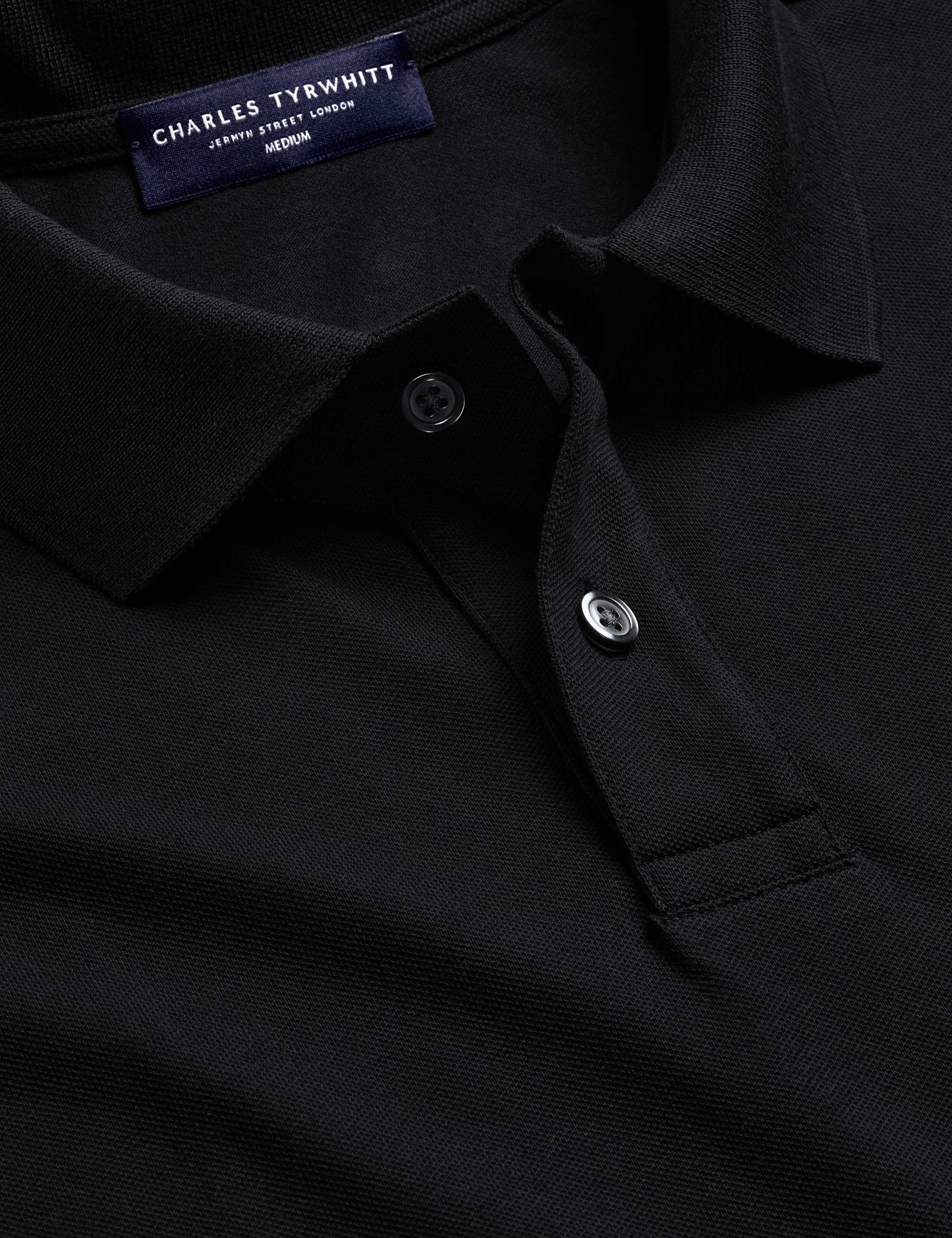 Cotton Rich Pique Polo Shirt 4 of 5