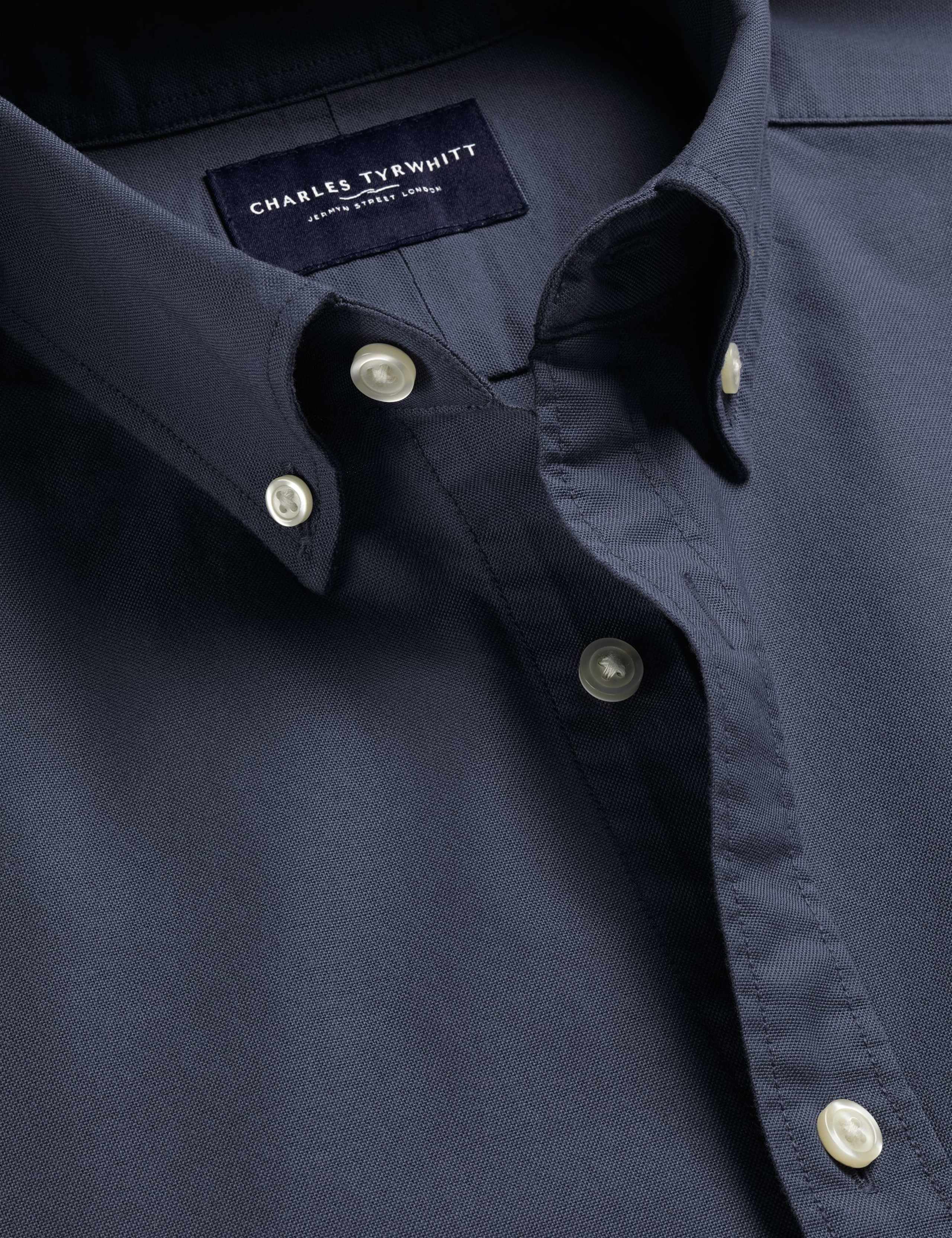 Slim Fit Pure Cotton Oxford Shirt 5 of 5