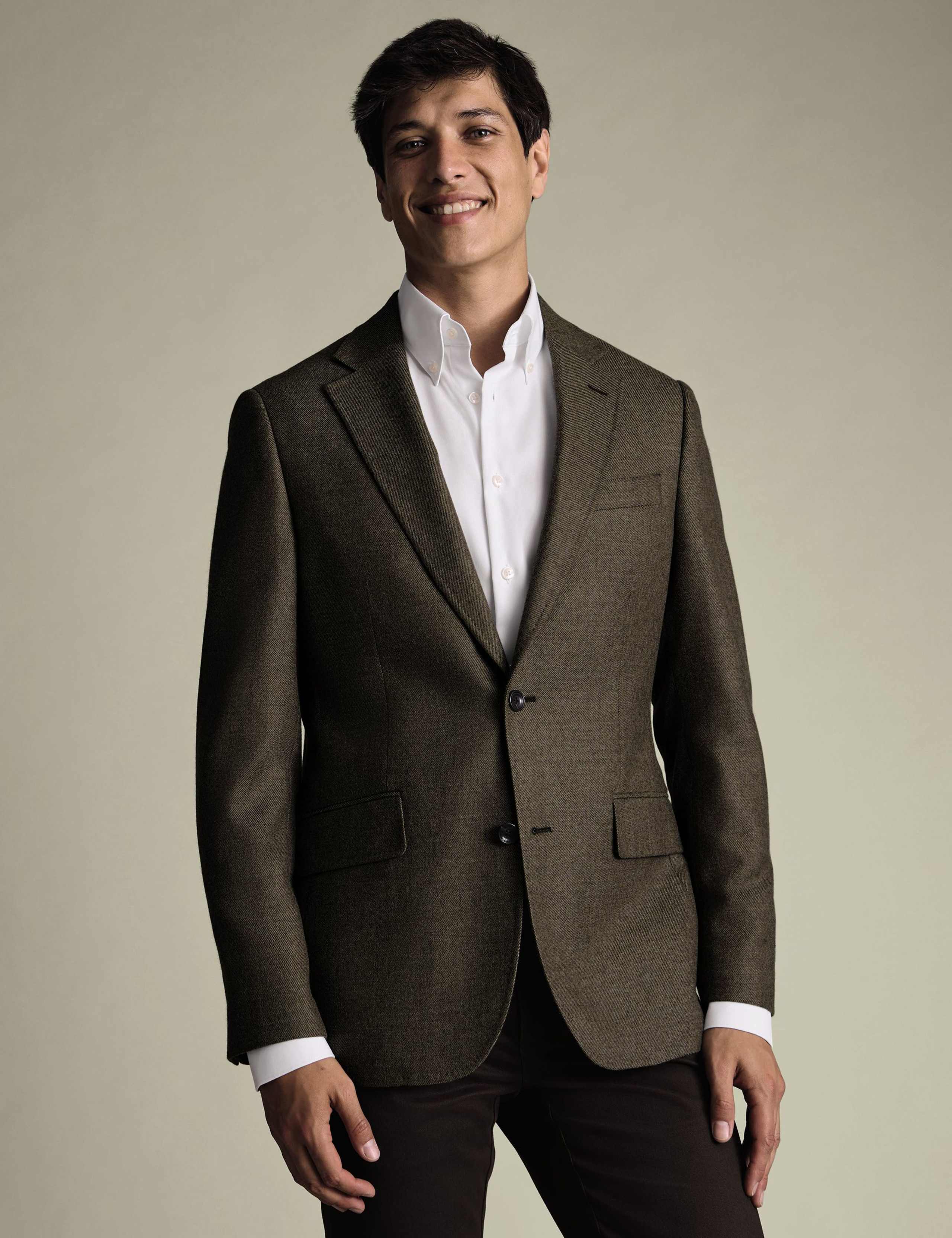Regular Fit Pure Wool Blazer 1 of 5